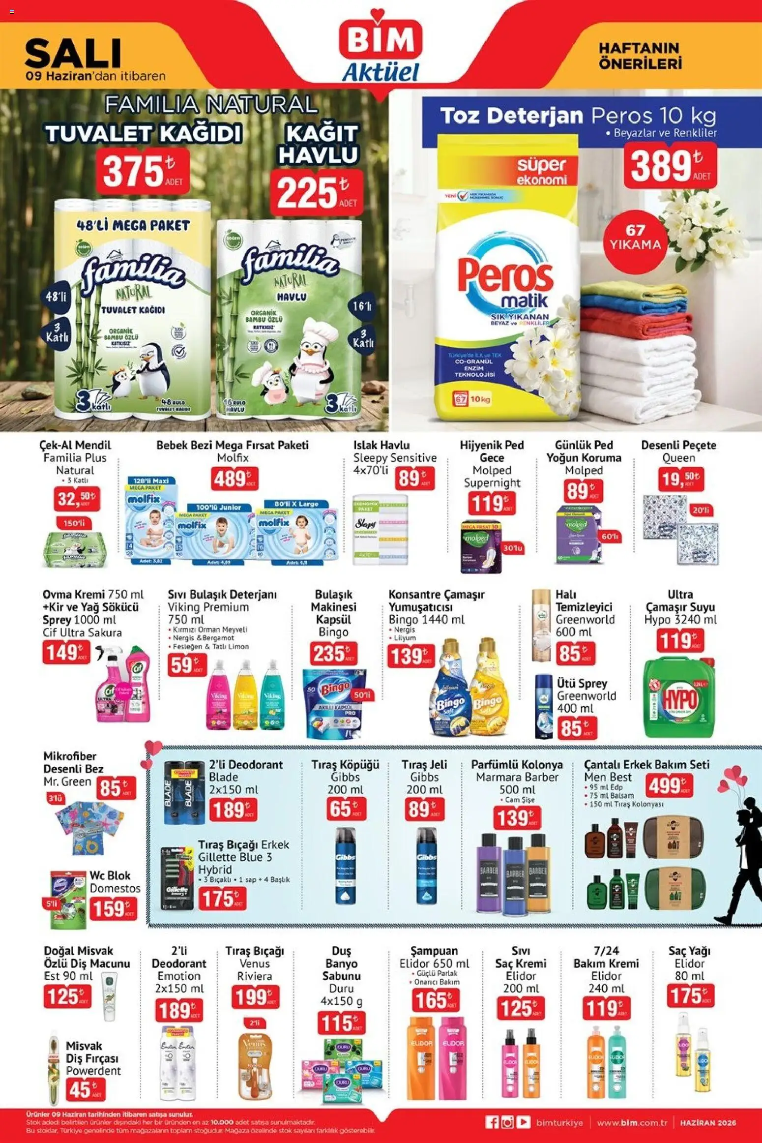 BİM - Katalog Salı - 09.06.2026 tarihinden itibaren geçerlidir | Sayfa: 2