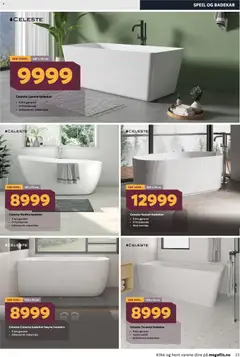 Forhåndsvisning av Megaflis - Kundeavis gyldig fra 11.06.2026 | Side: 23 | Produkter: Badekar, Speil