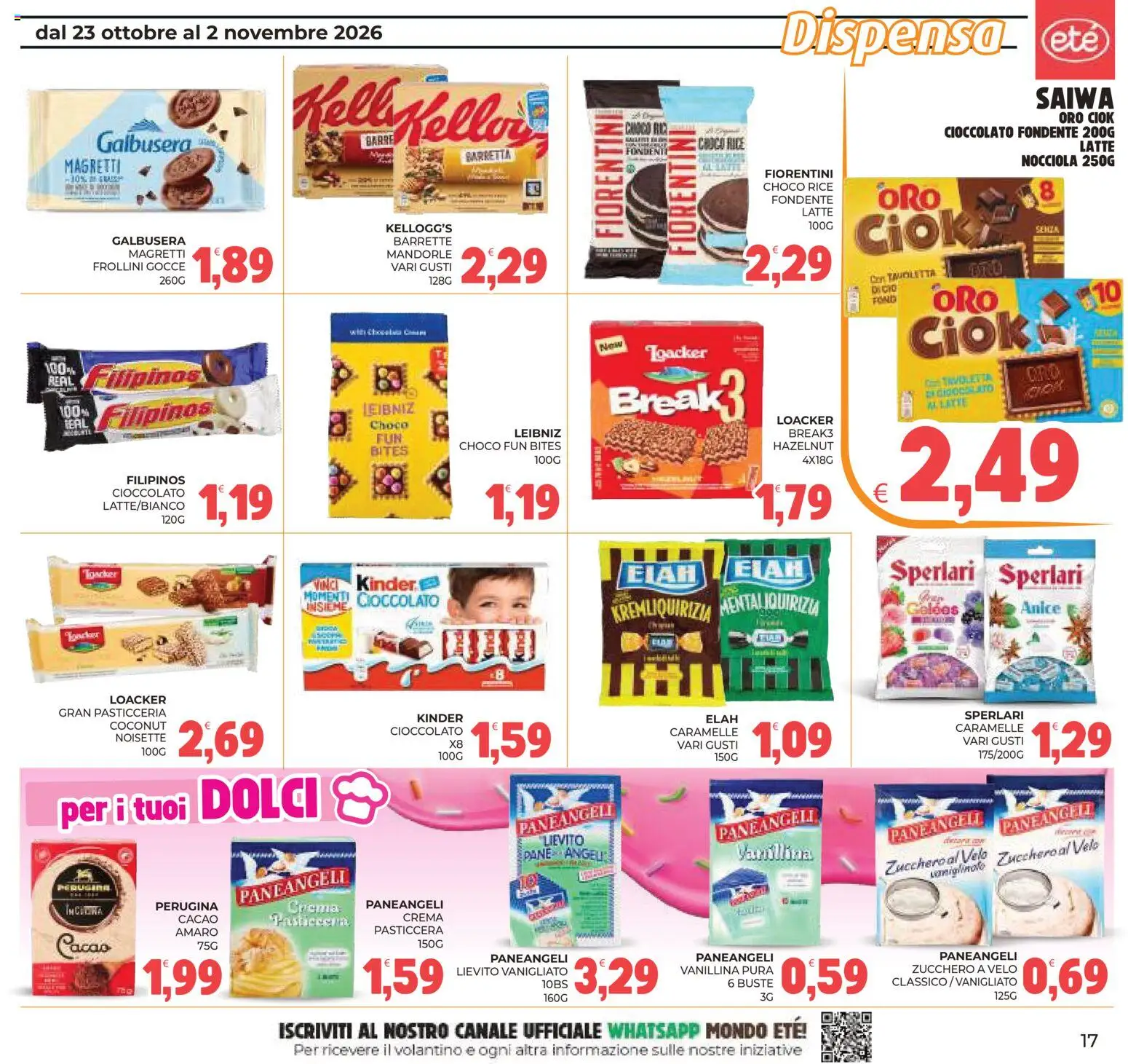Volantino Eté del 23/10/2026 | Pagina: 17