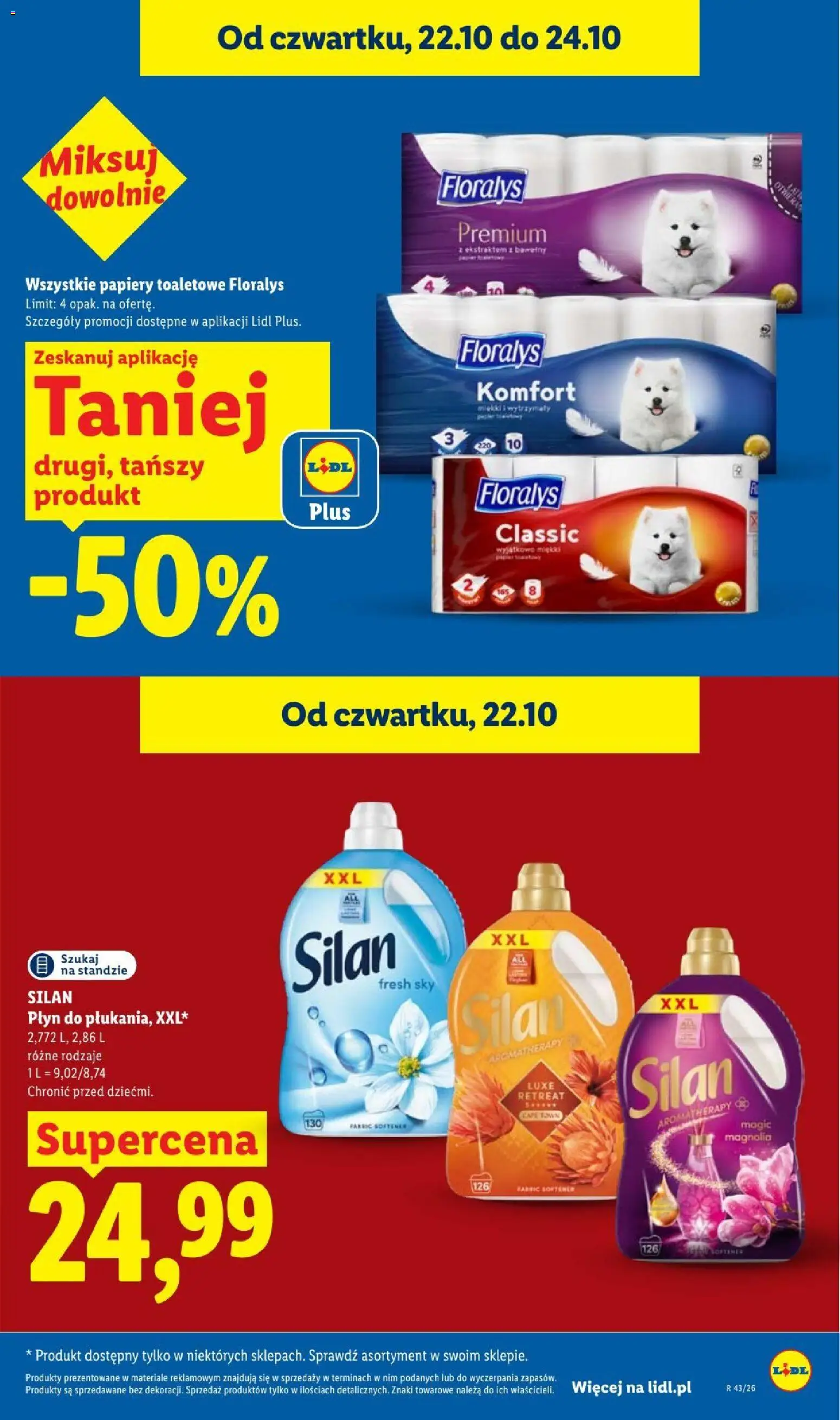 Lidl gazetka od 22.10.2026 | Strona: 37 | Produkty: Papier toaletowy