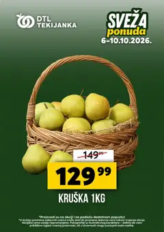 Tekijanka katalog Sveža ponuda - pregled Tekijanka kataloga - važi od 06.10.2026
