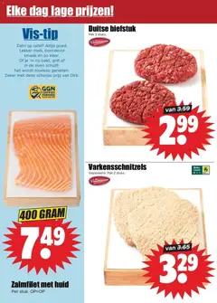 Dirk - Black Friday aankondiging - Voorbeeld van een folder van Dirk, geldig van 09/09/2026 | Pagina: 4 | Producten: Zalm, Biefstuk, Tafel, Zalmfilet