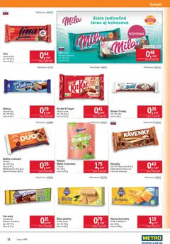 Metro leták platný od 01.07.2026 | Strana: 19 | Produkty: Croissant, Kinder, Mila