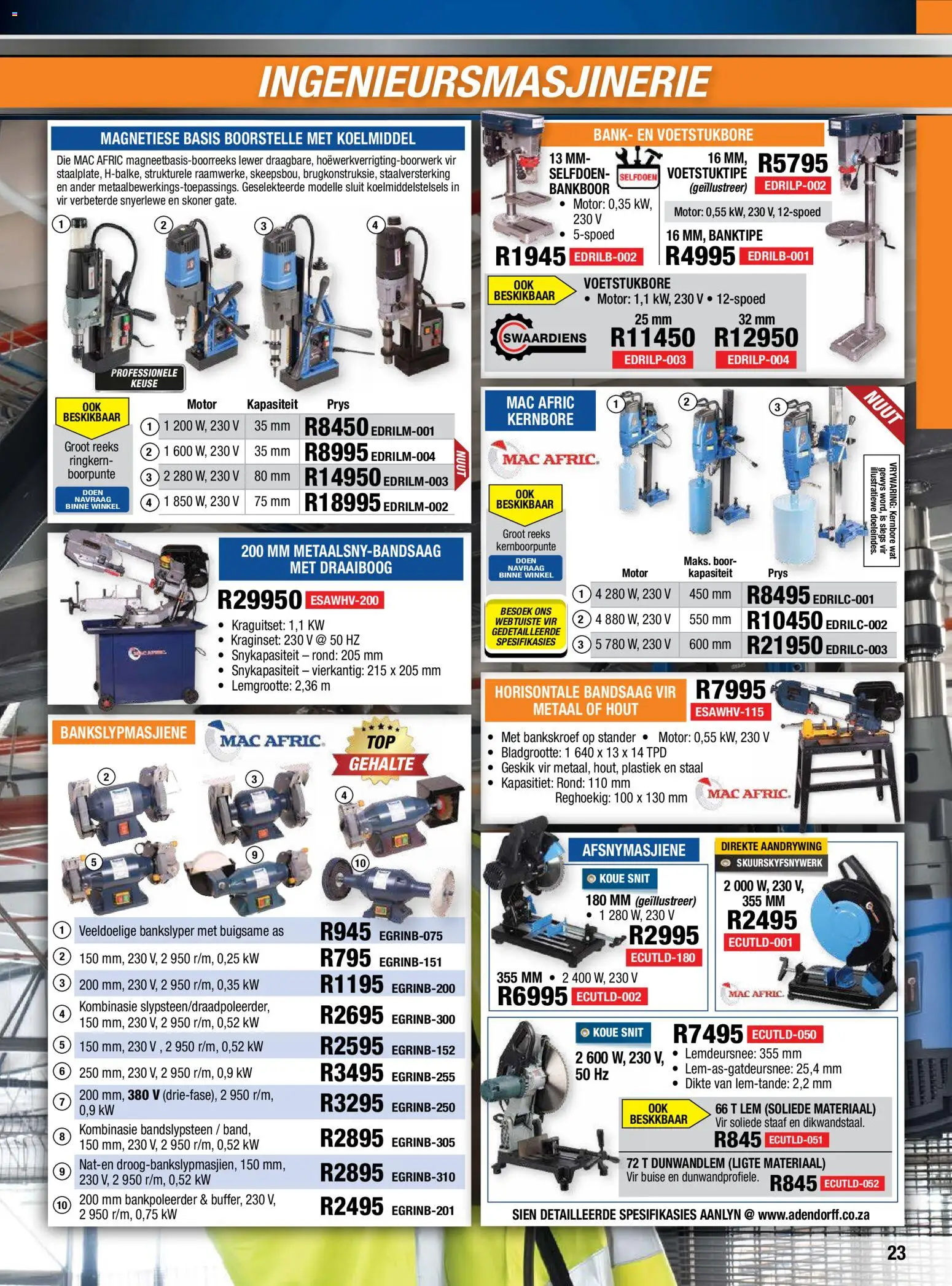 New Adendorff catalogue – valid from 01/09/2026 | Page: 25