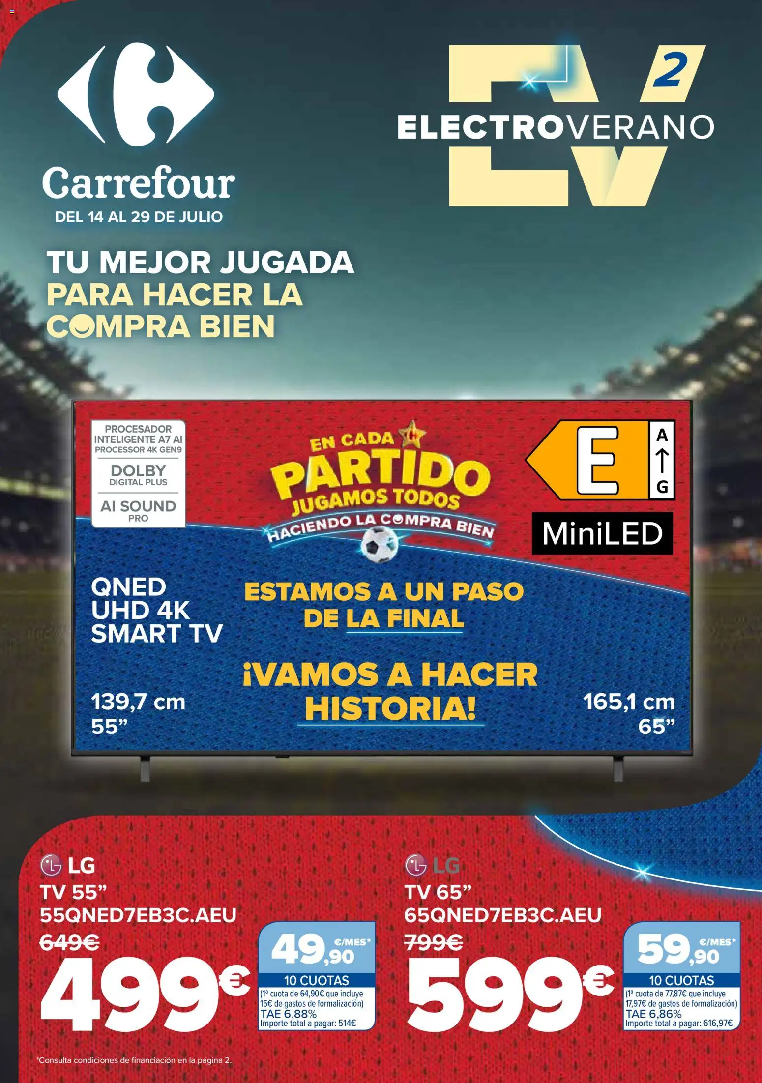 Carrefour Electroverano del 14/07/2026 catalogue cover