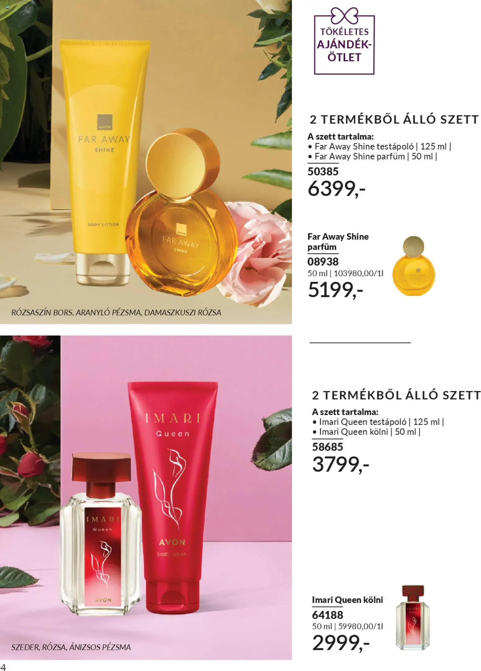 Avon akciós ujság - amely érvényes a következő dátumtól: 2026.03.01. | Oldal: 102 | Termékek: Body, Kölni, Parfüm, Testápoló