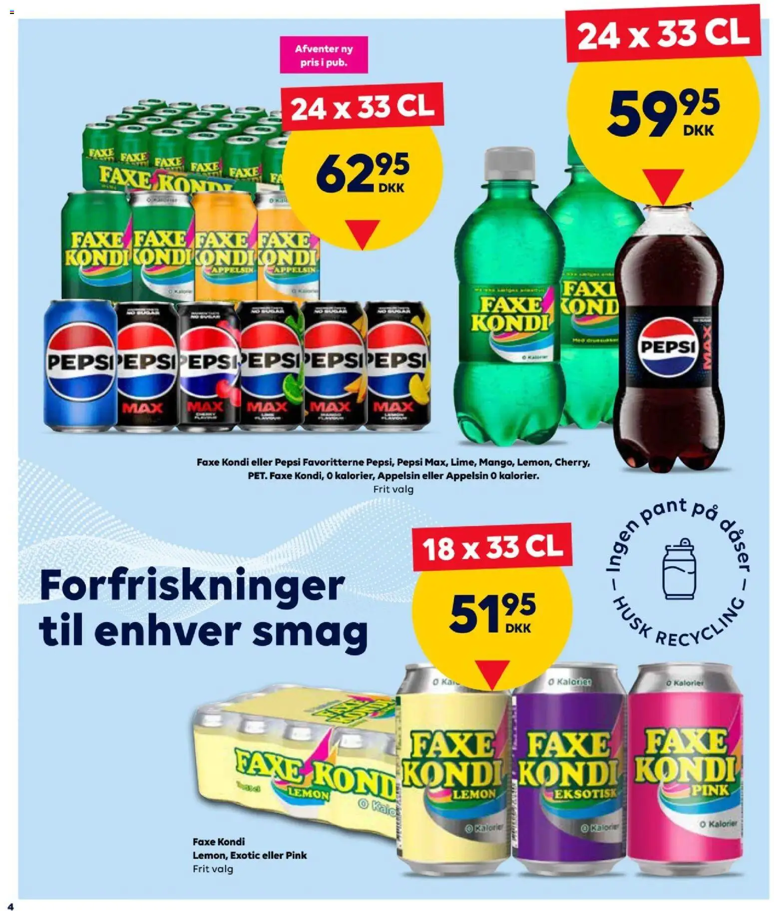 Bordershop tilbudsavis – gyldig fra 12/08/2026 | Side: 5 | Produkter: Faxe Kondi, Pepsi