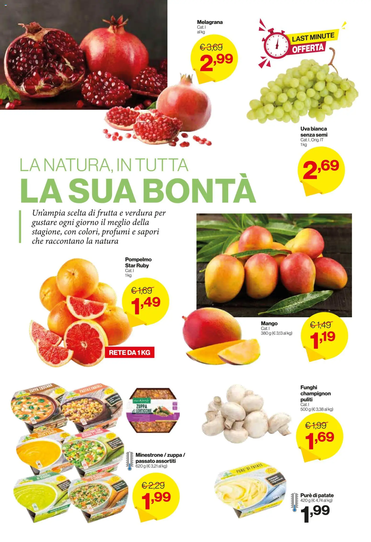Volantino IN's del 23/09/2026 | Pagina: 12 | Prodotti: Pompelmo, Frutta, Mango, Profumi