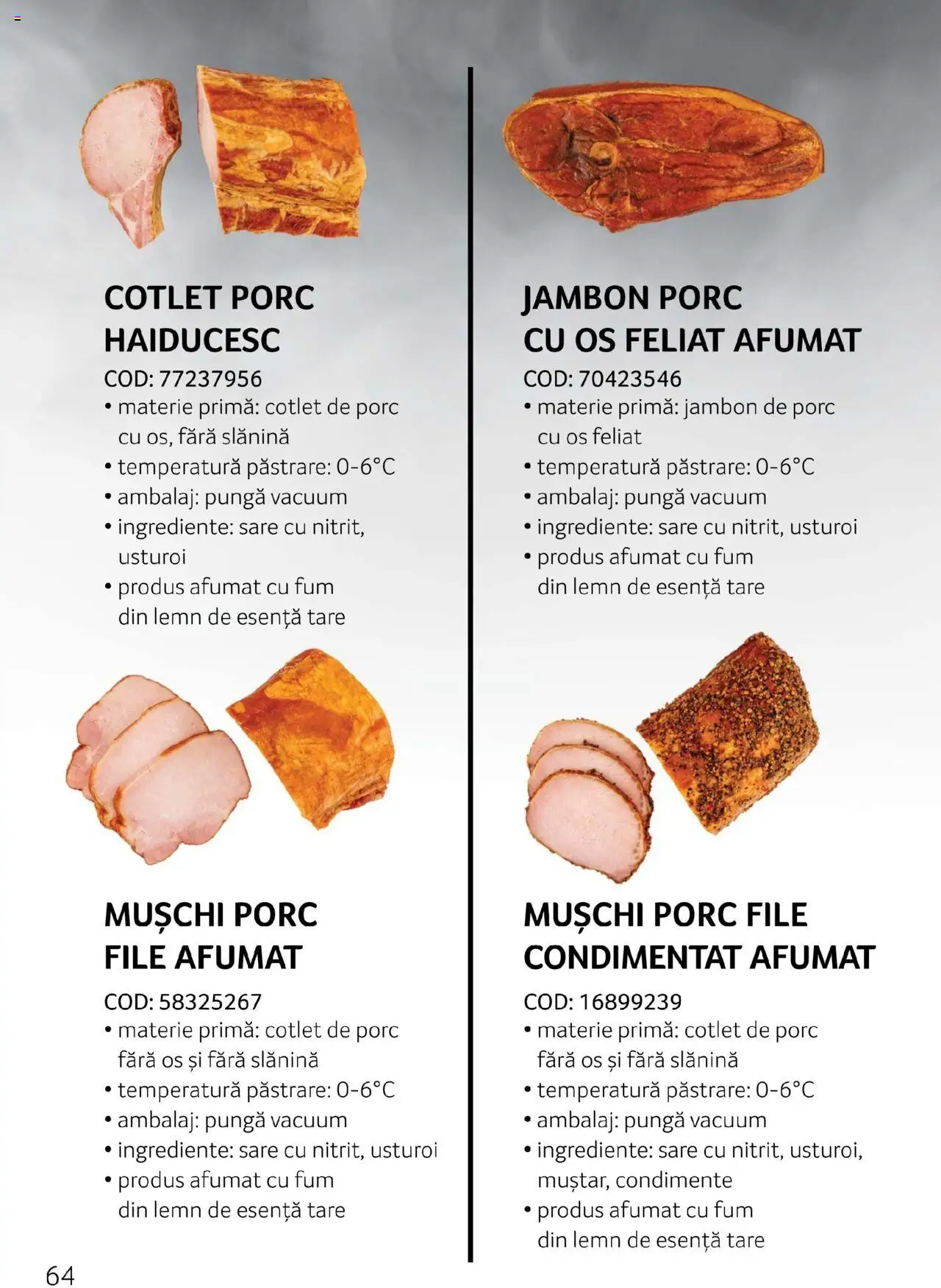 Noul catalog Selgros – valabil de la 27.04.2023 | Pagină: 64 | Produse: Pungă, Sare, Cârnați, Usturoi