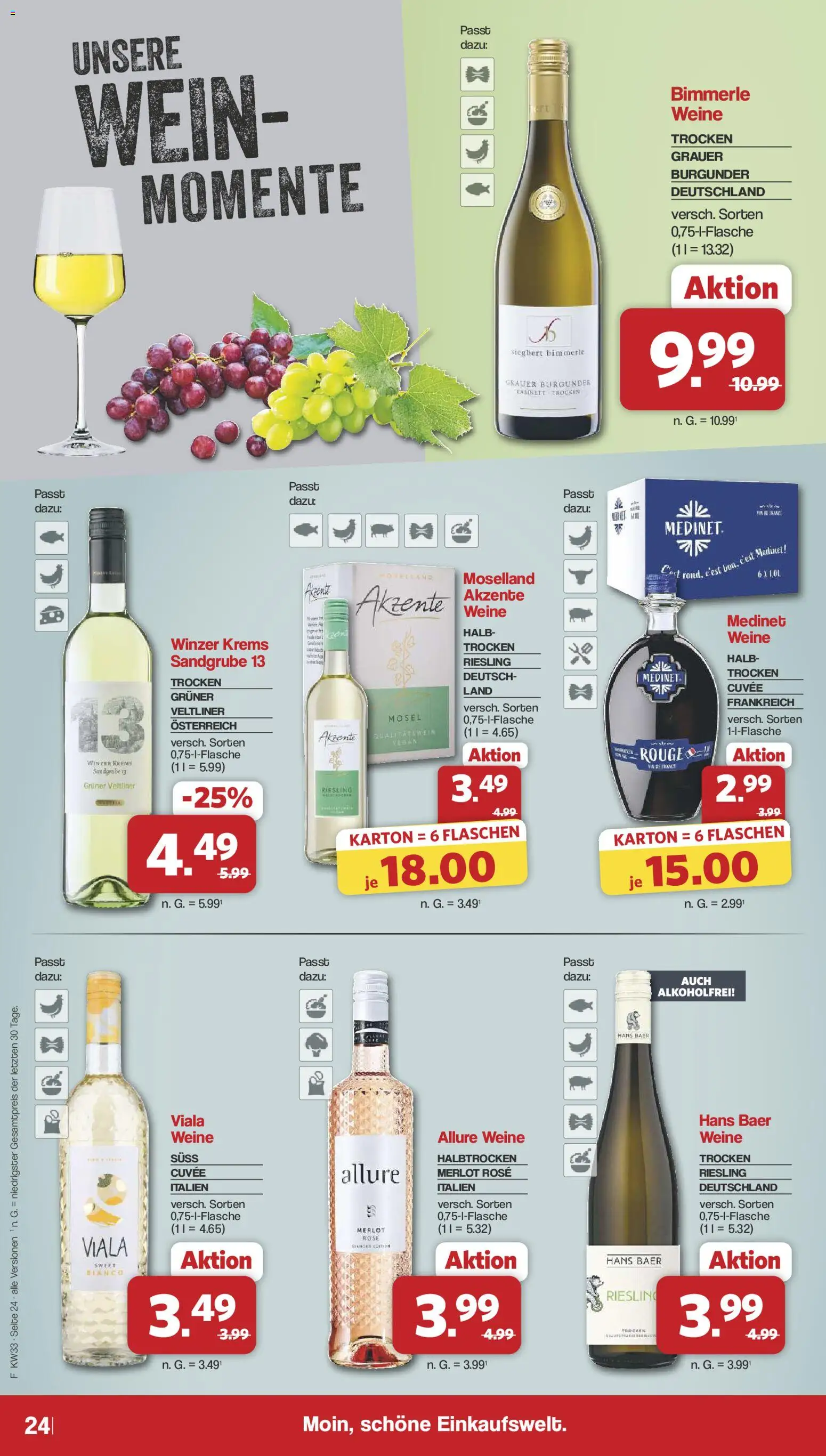 Famila Nordwest Prospekt – gültig ab 10.08.2026 | Seite: 30 | Produkte: Merlot, Rouge, Wein