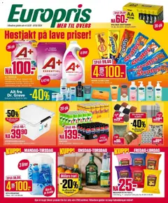 Forhåndsvisning av Europris kundeavis gyldig fra 05/10/2026