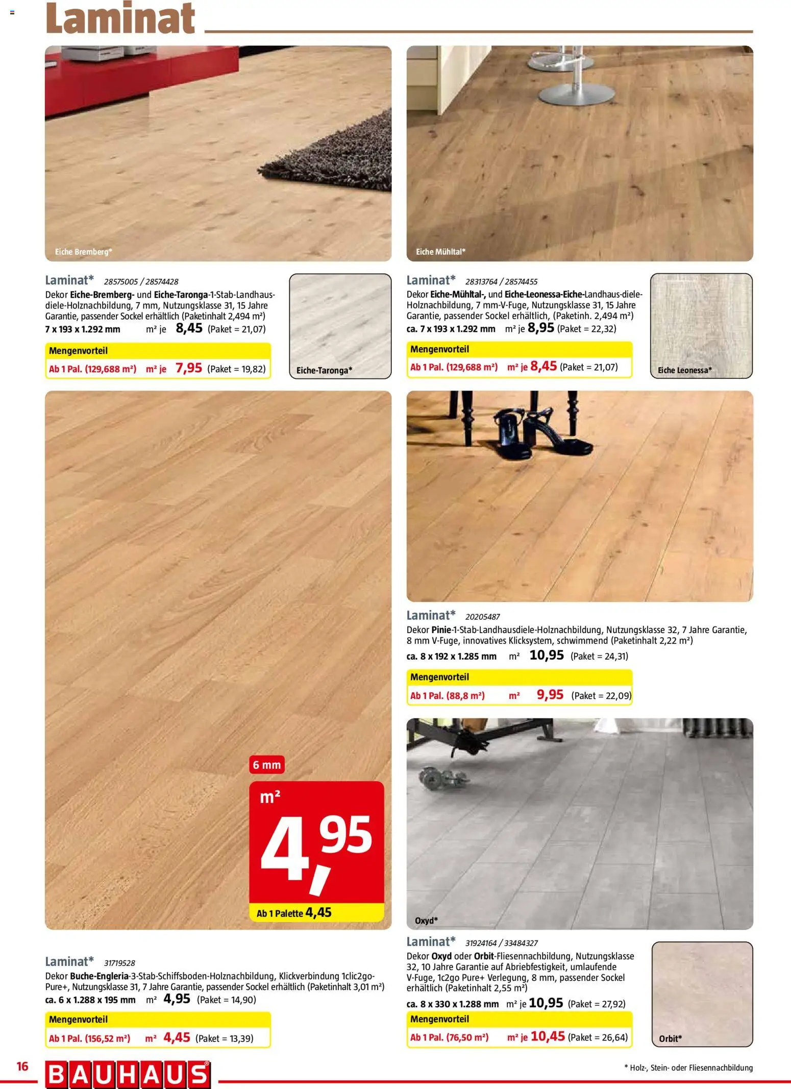 Bauhaus Prospekt – gültig ab 02.10.2026 | Seite: 16