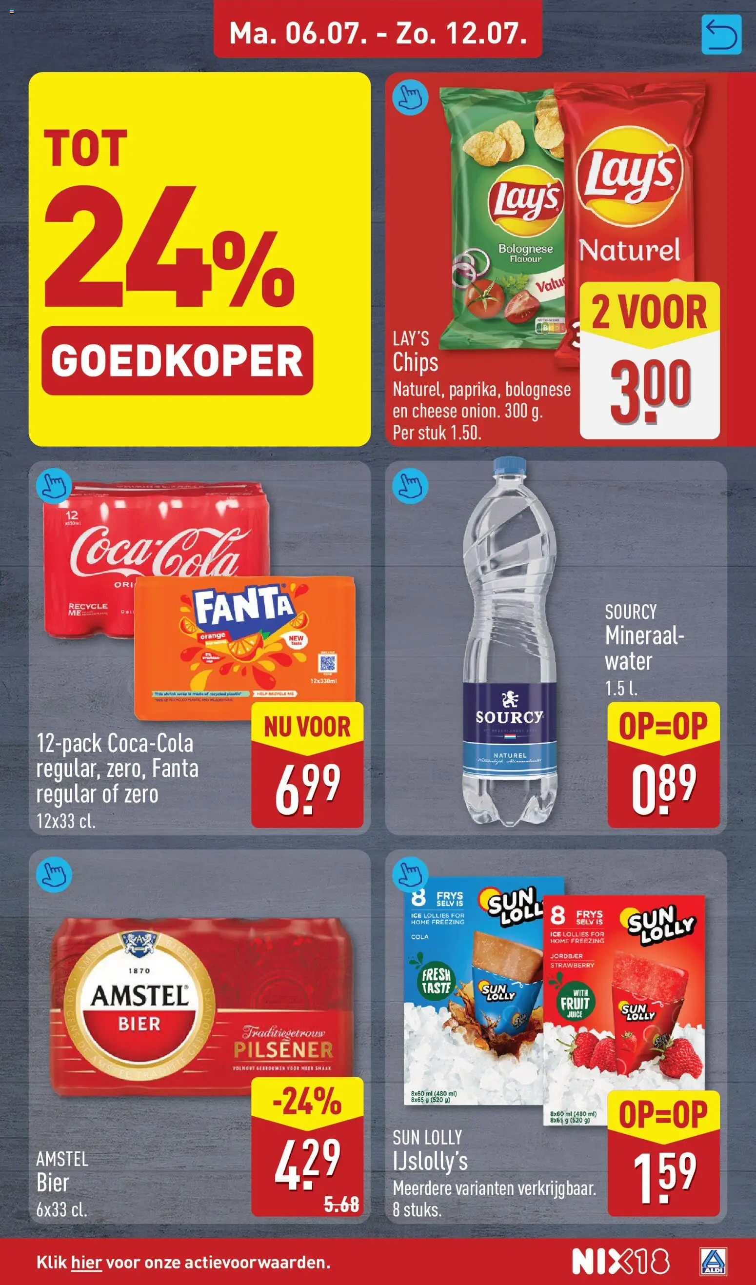 {H1} | Pagina: 17 | Producten: Chips, Fanta, Ijs, Water