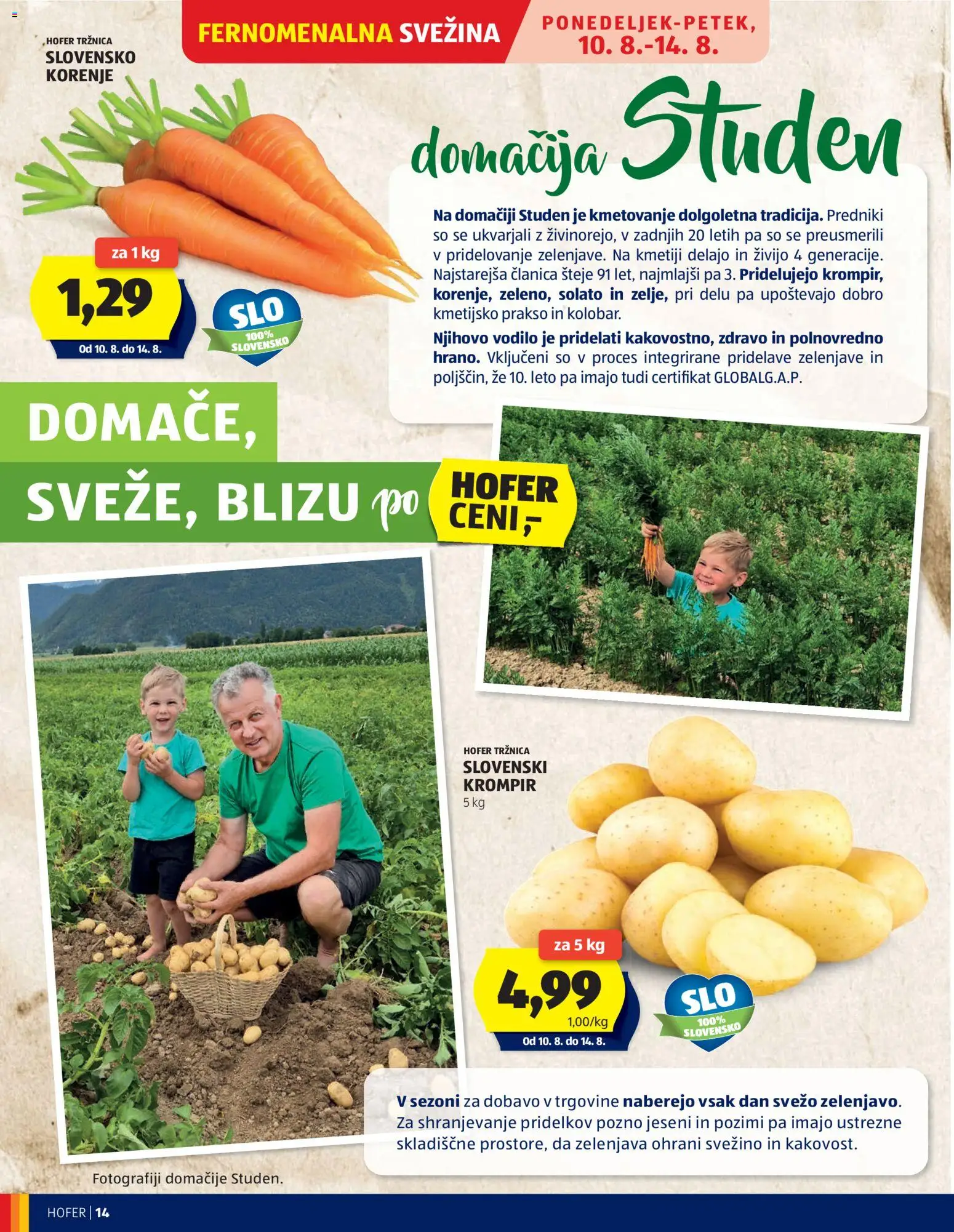 Novi Hofer katalog ponudbe – veljaven od 05.08.2026 | Stran: 14