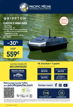 Pacific Pêche - Prévisualisation de Pacific Pêche catalogue valide à partir de 06.05.2026 | Page: 24 | Produits: Pêche, Poids, Batterie, GPS