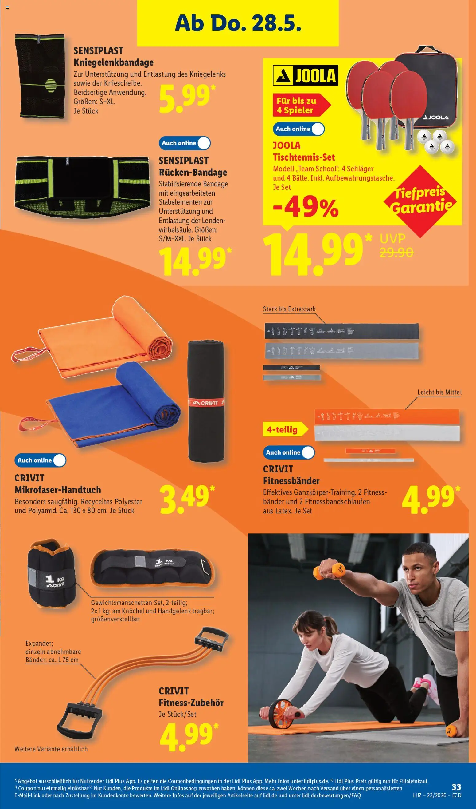 Lidl Německo leták od 25.05.2026 | Strana: 33 | Produkty: Sensiplast