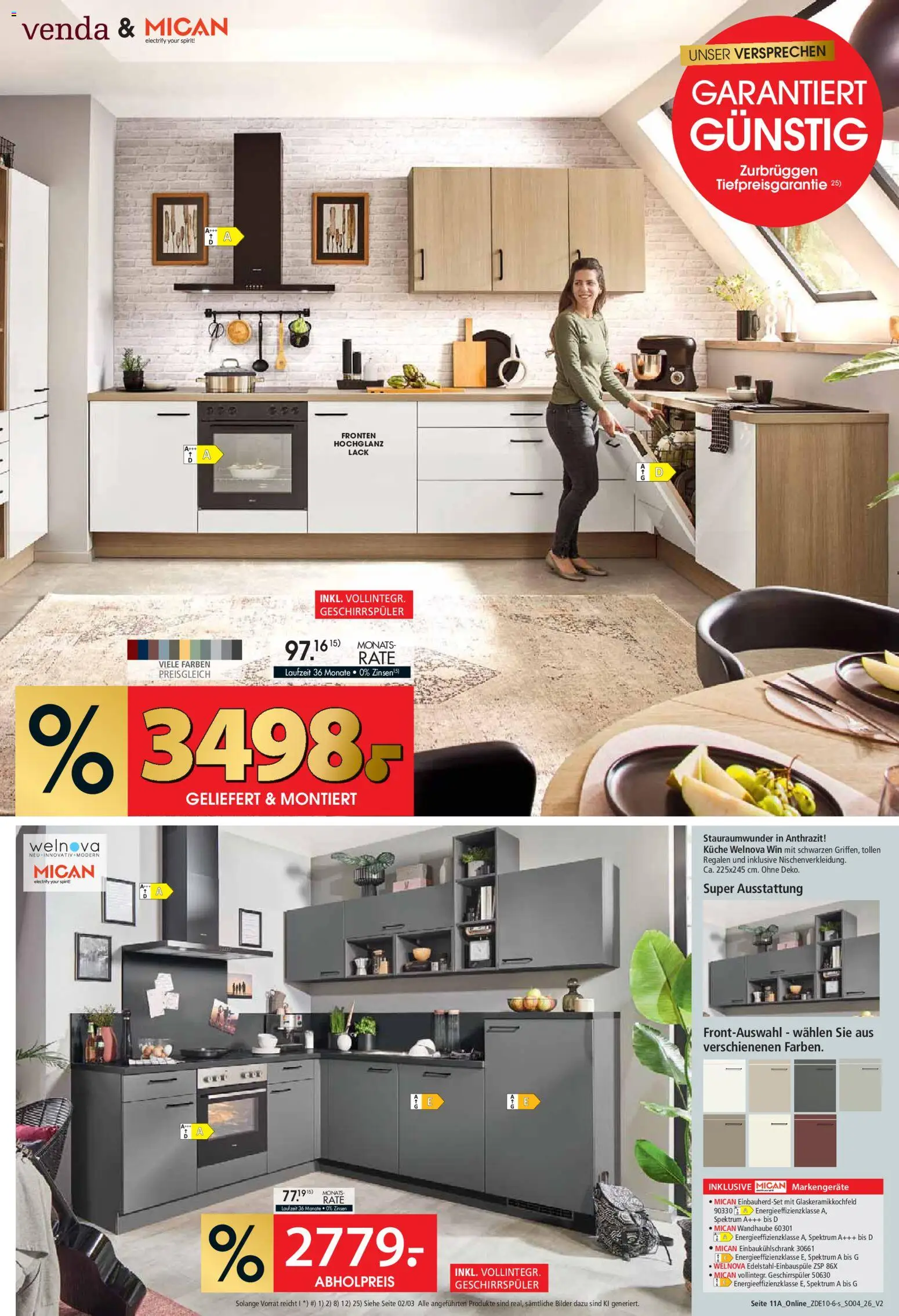Zurbrüggen Prospekt – gültig ab 31.10.2026 | Seite: 15 | Produkte: Geschirrspüler, Küche, Bilder