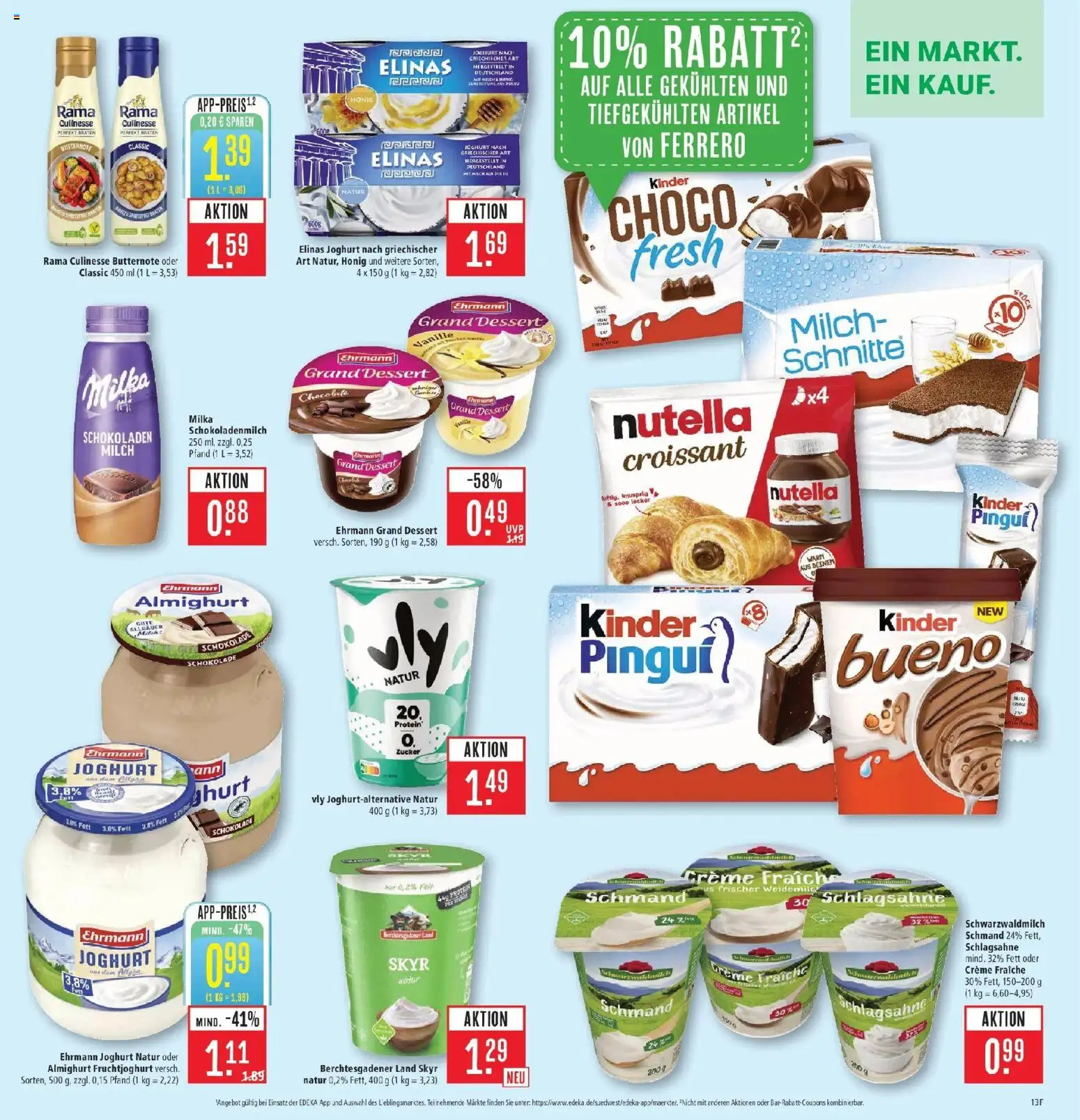 Marktkauf - Marktkauf: Wochenangebote – gültig ab 29.06.2026 | Seite: 17 | Produkte: Milch, Milka, Skyr, Sahne