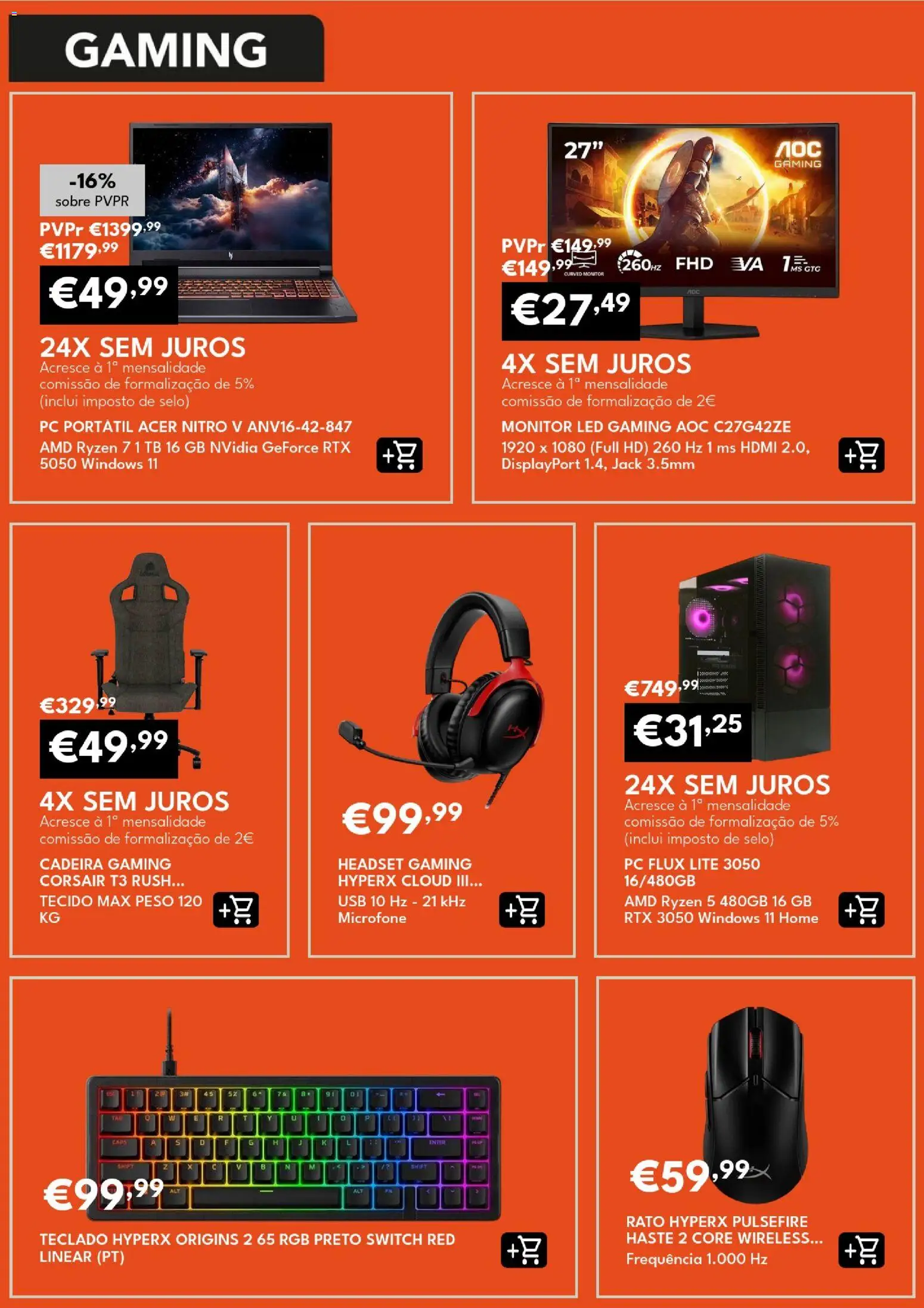 Radio Popular folheto │ válido de 07/10/2026 | Página: 19 | Produtos: PC, Teclado, Microfone, Cadeira
