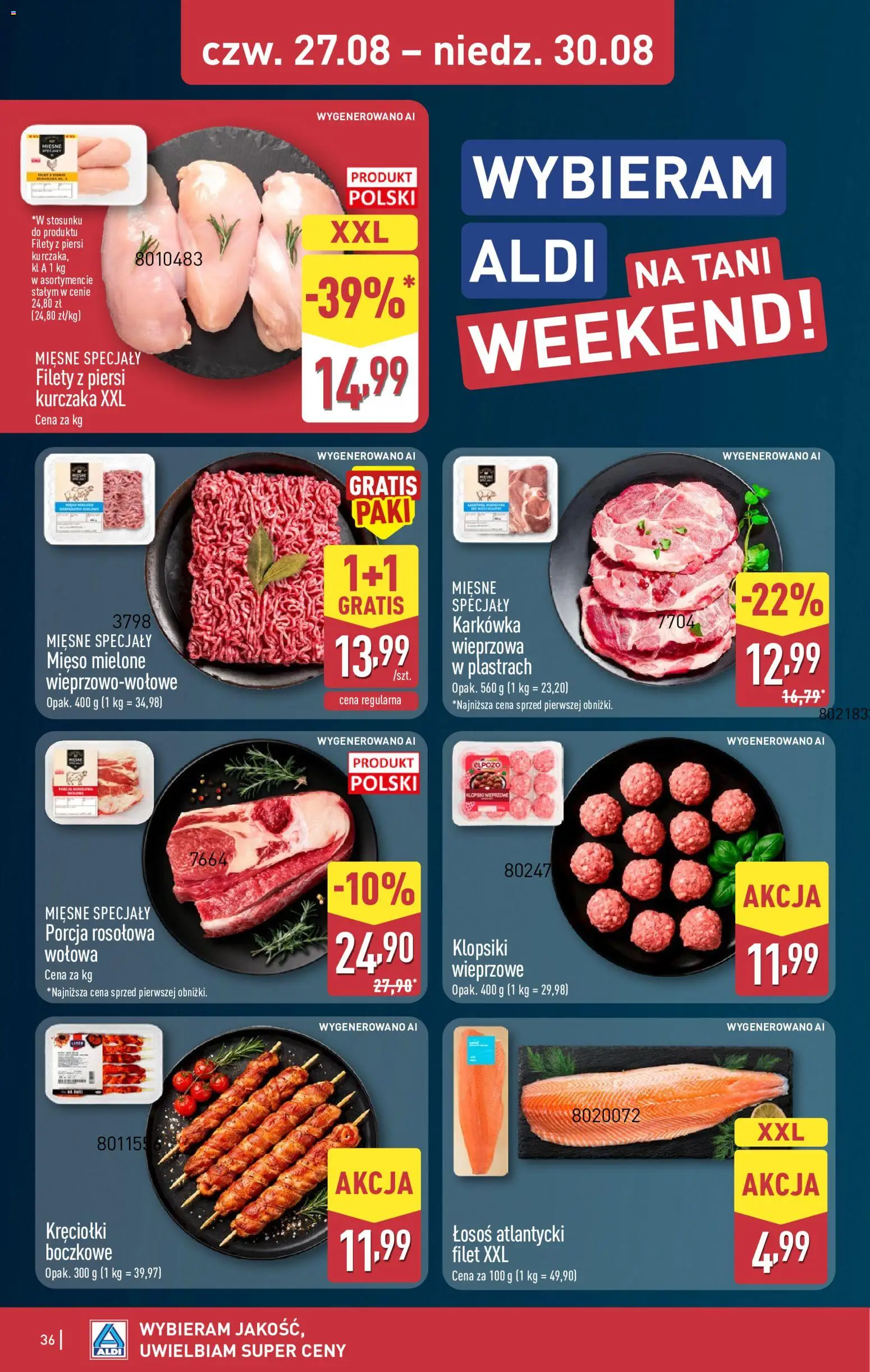 Aldi Polsko leták od 24.08.2026 | Strana: 36