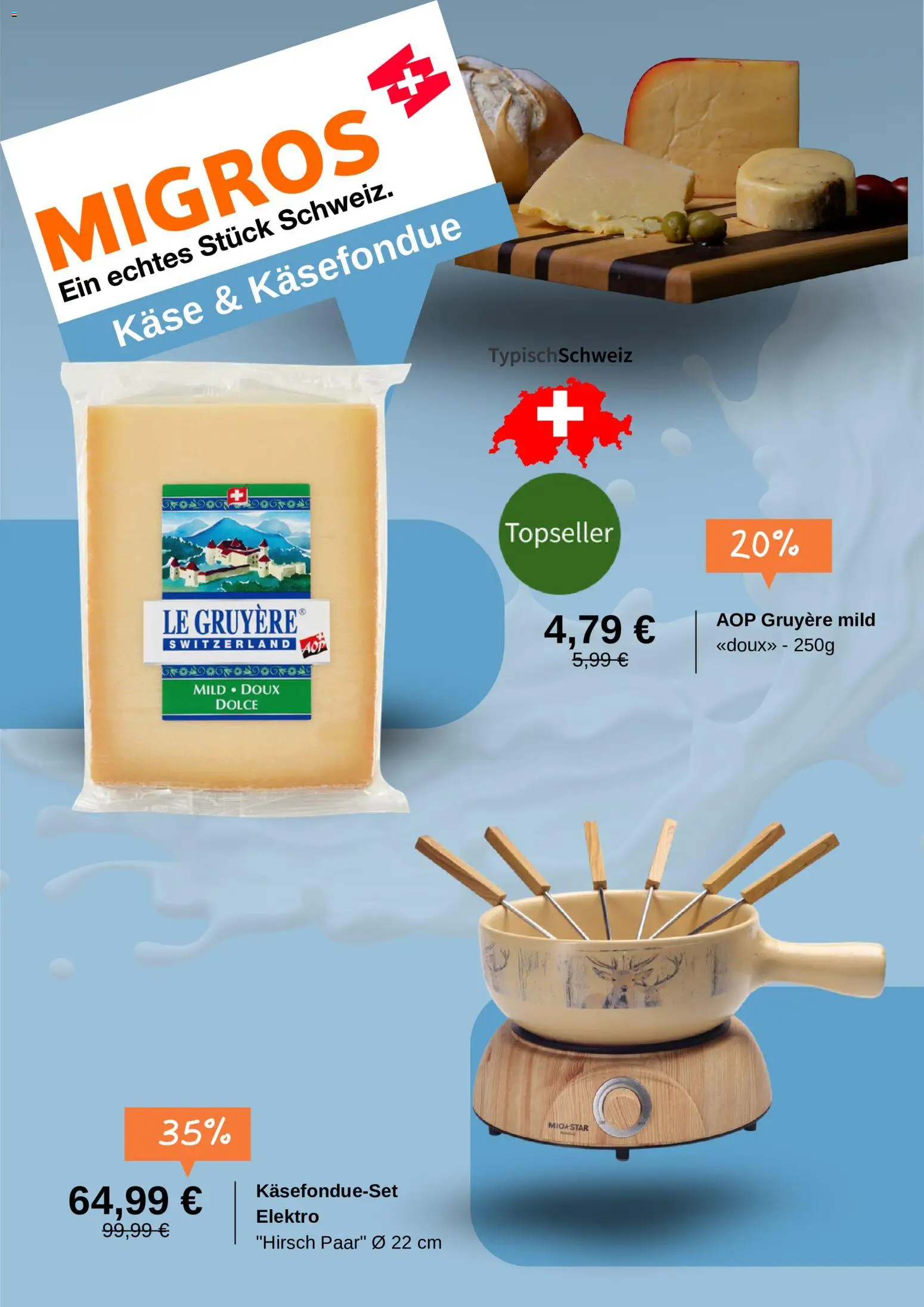 Migros Prospekt – gültig ab 07.07.2026 | Seite: 4 | Produkte: Käse