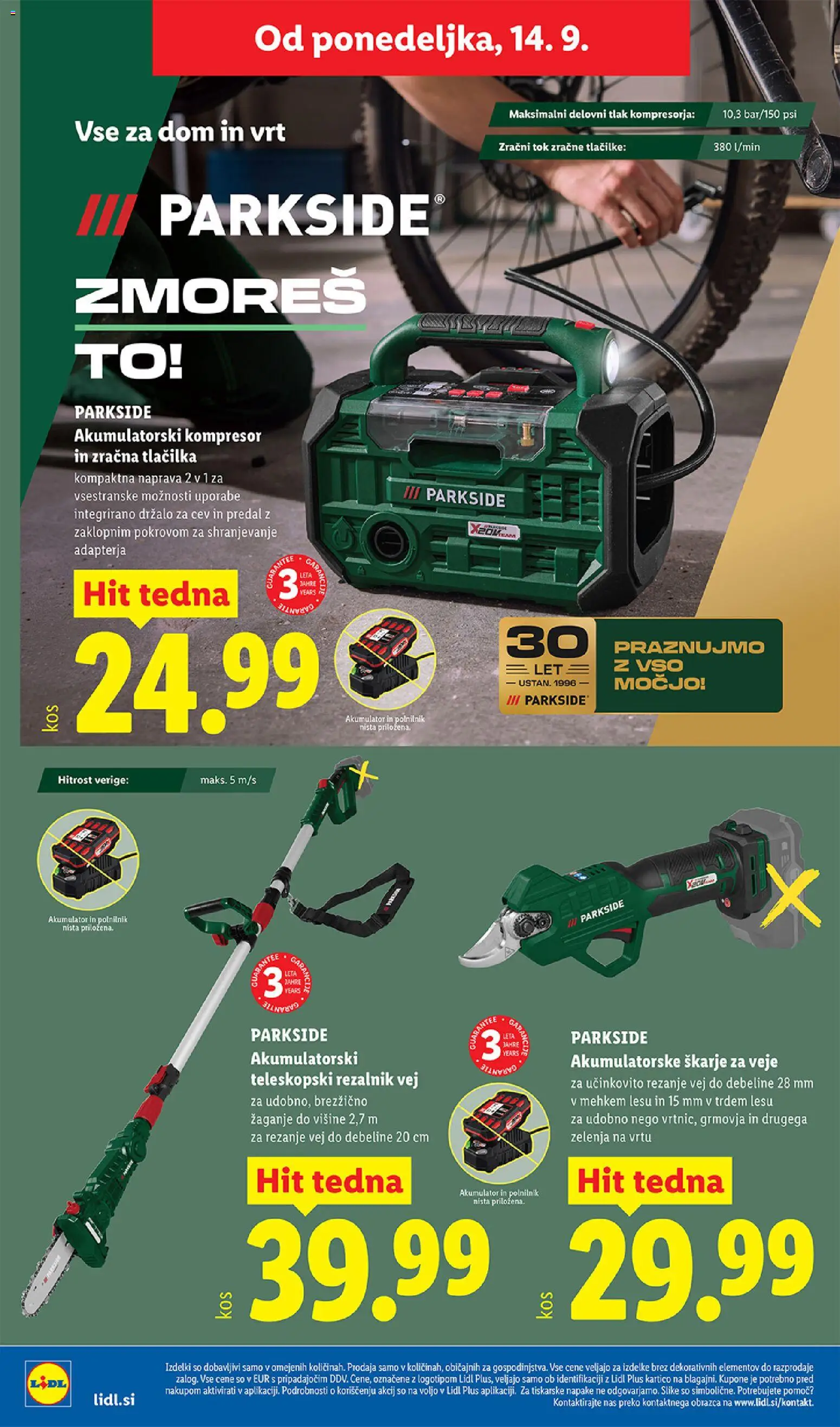 Novi Lidl katalog ponudbe – veljaven od 10.09.2026 | Stran: 44