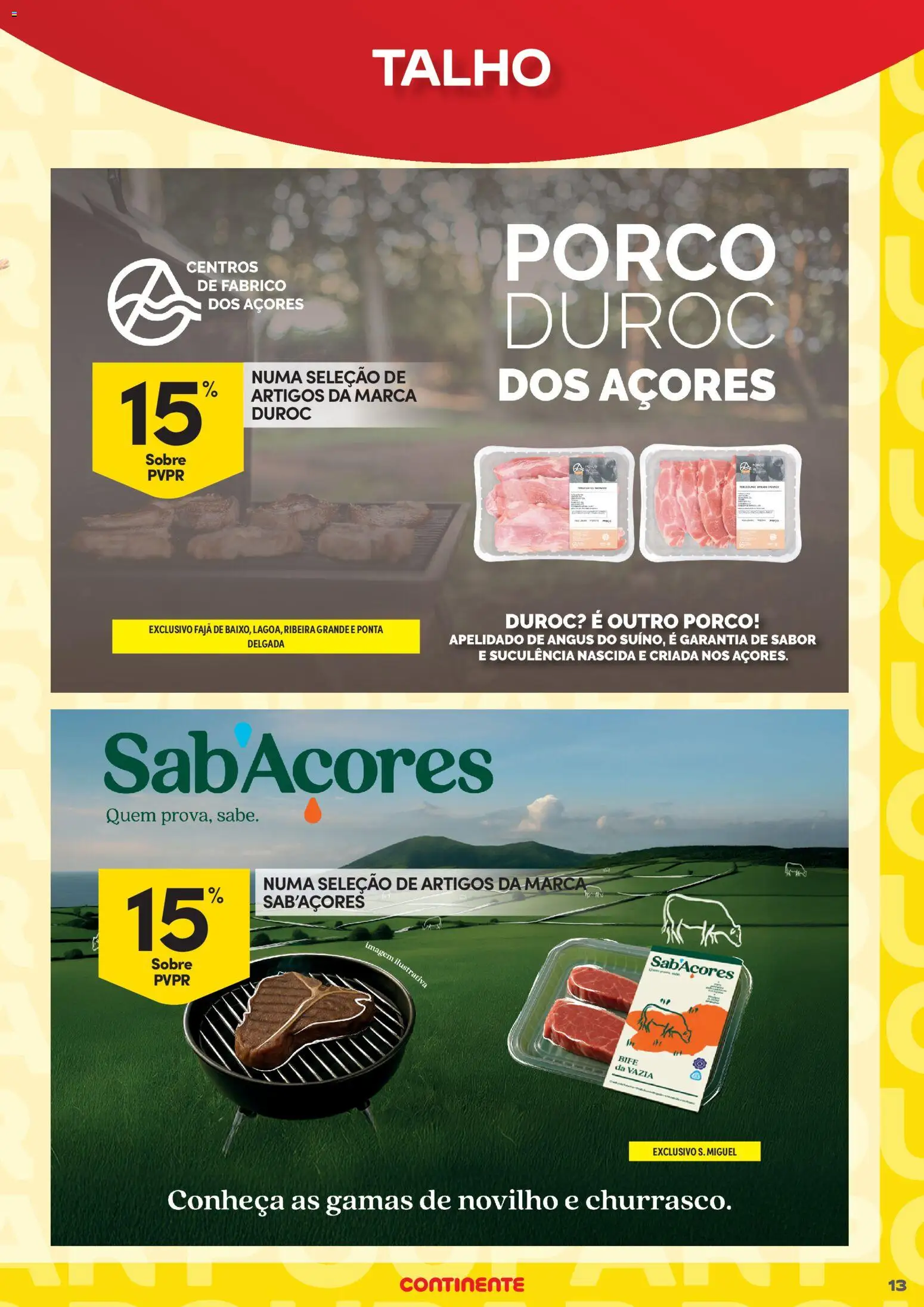 Continente - Açores Poupança para todos │ válido de 06.04.2026 | Página: 13