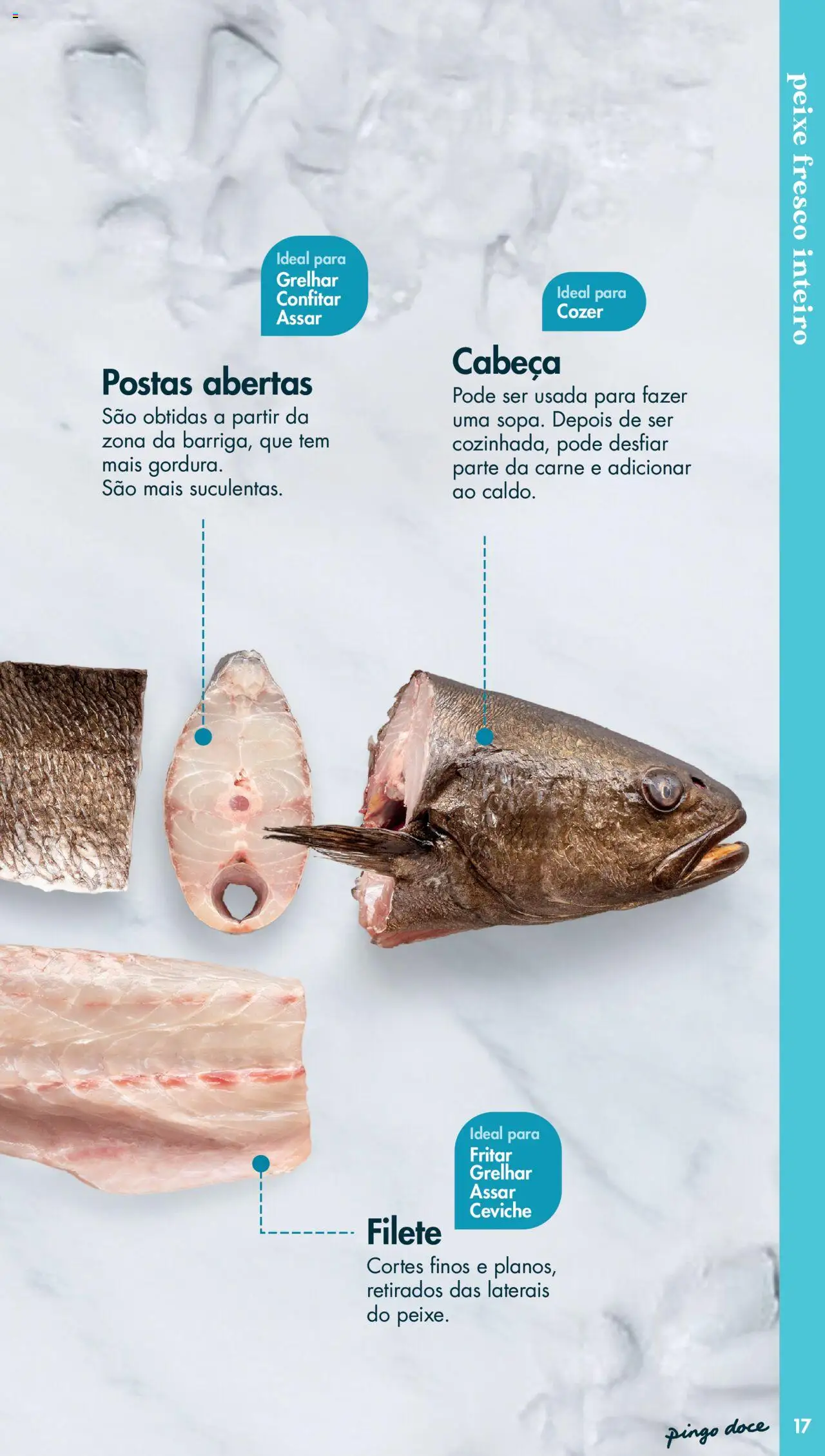 Pingo Doce - Catálogo Peixaria │ válido de 20/05/2025 | Página: 17 | Produtos: Peixe, Carne, Filete