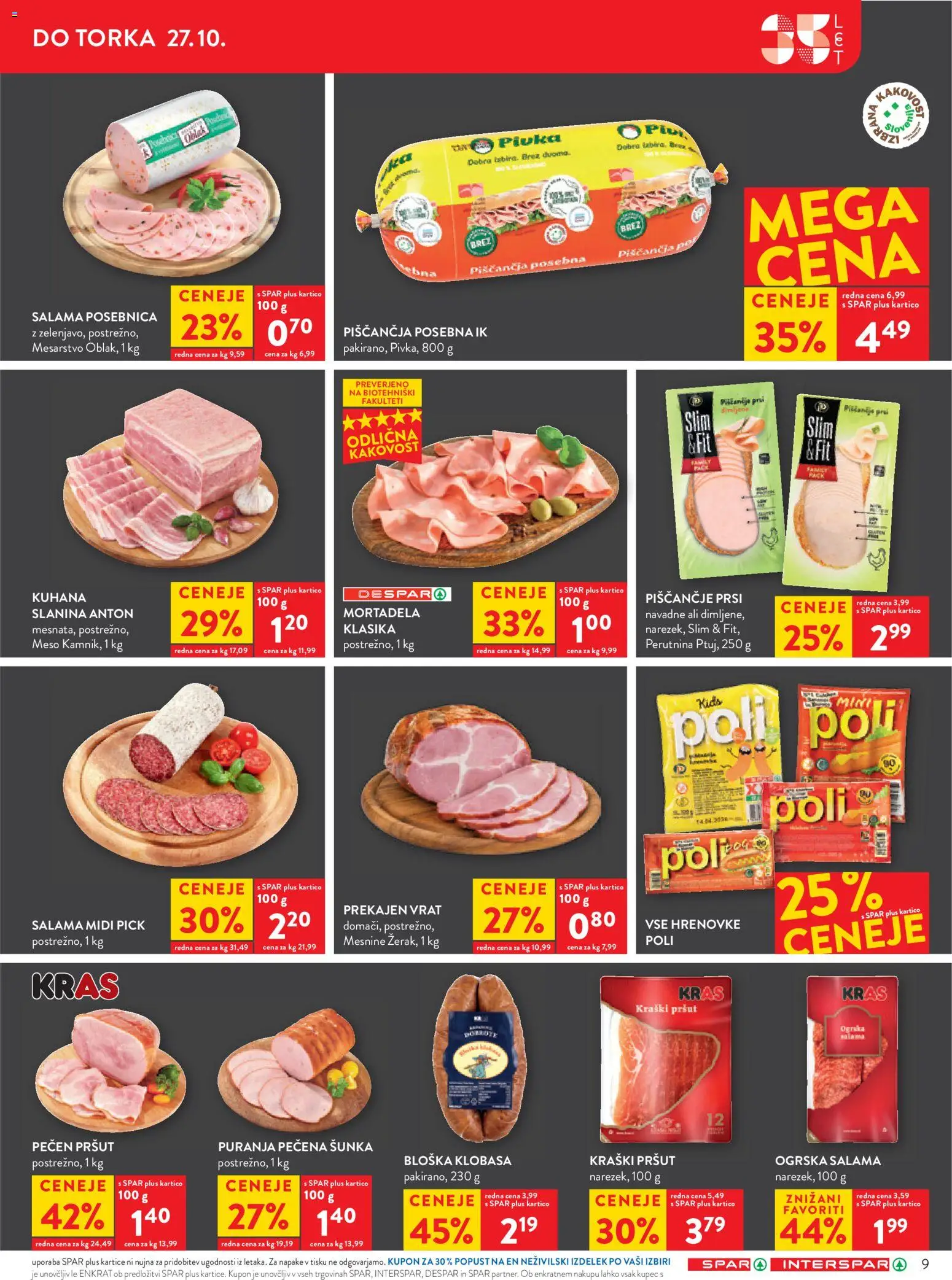 Novi Spar katalog ponudbe – veljaven od 21.10.2026 | Stran: 15