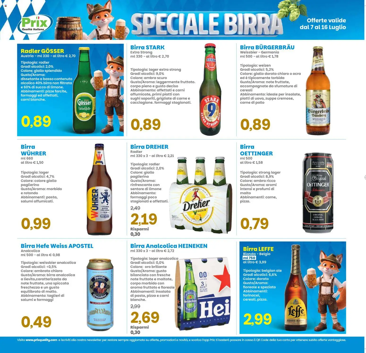 Volantino Prix del 07/07/2026 | Pagina: 15 | Prodotti: Pizza, Pollo, Cereali, Limone