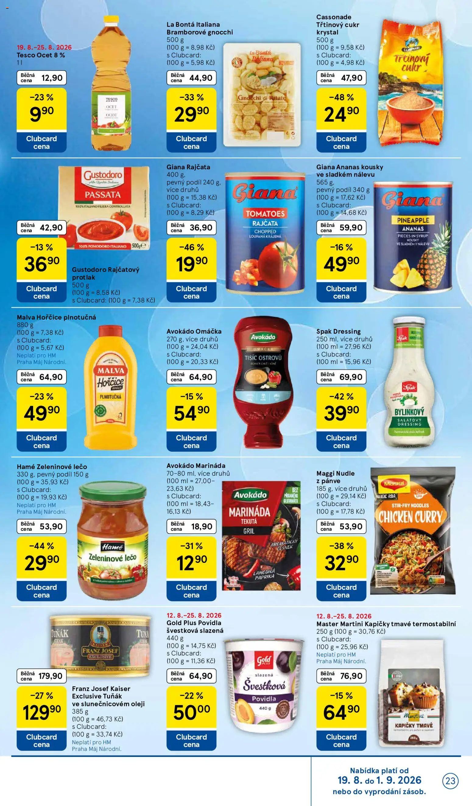 Tesco leták - Hypermarket od 19.08.2026 | Strana: 23