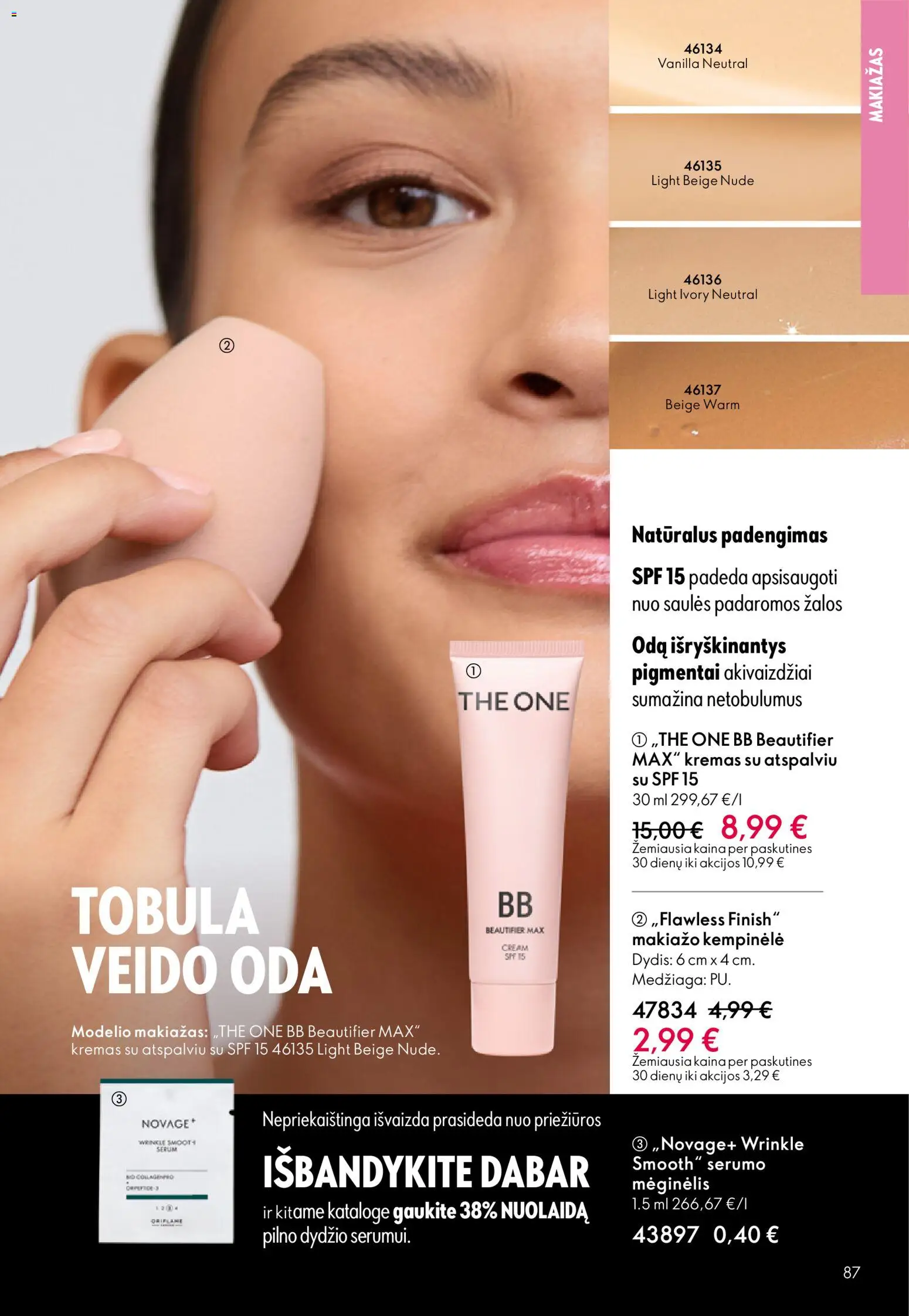 Oriflame akcijos nuo 13.05.2026 | Puslapis: 87