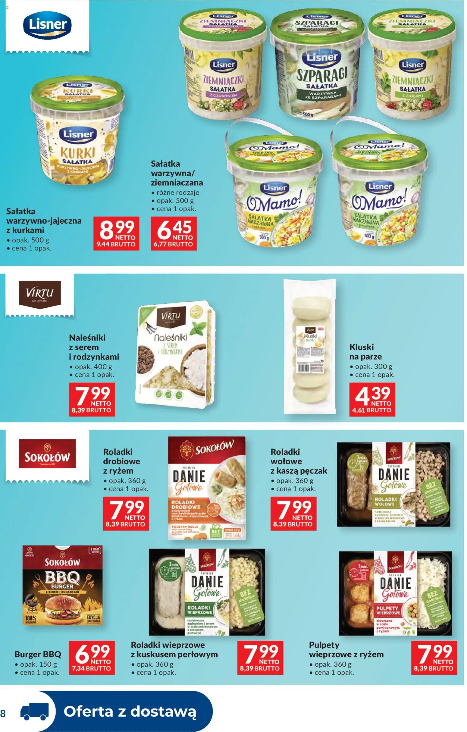 Makro gazetka - Dystrybucja do sklepów od 09.06.2026 | Strona: 8 | Produkty: Kasza, Ziemniaczki, Sałatka, Kasza pęczak