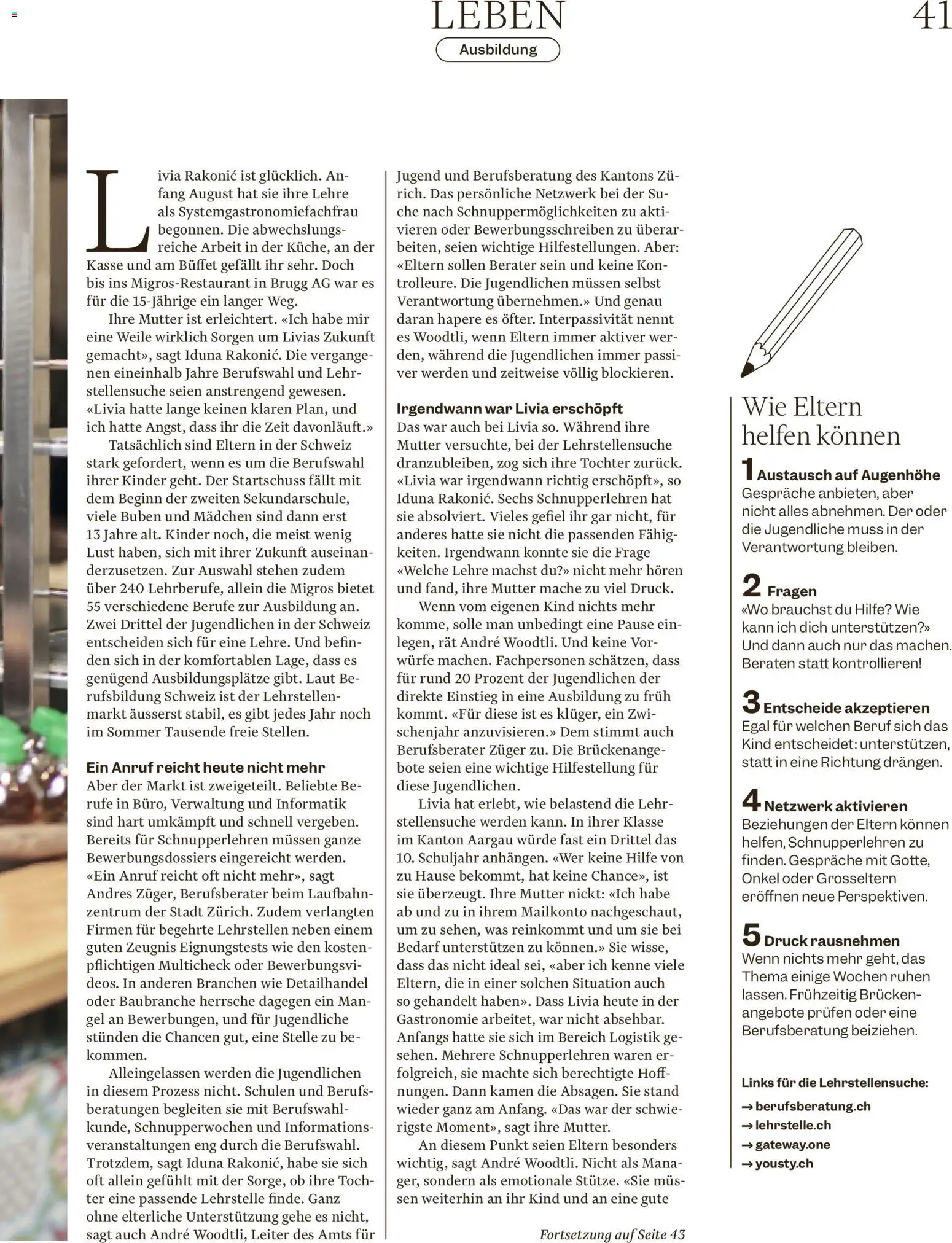 Migros aktionen Magazin – gültig ab 26.08.2026 | Seite: 41