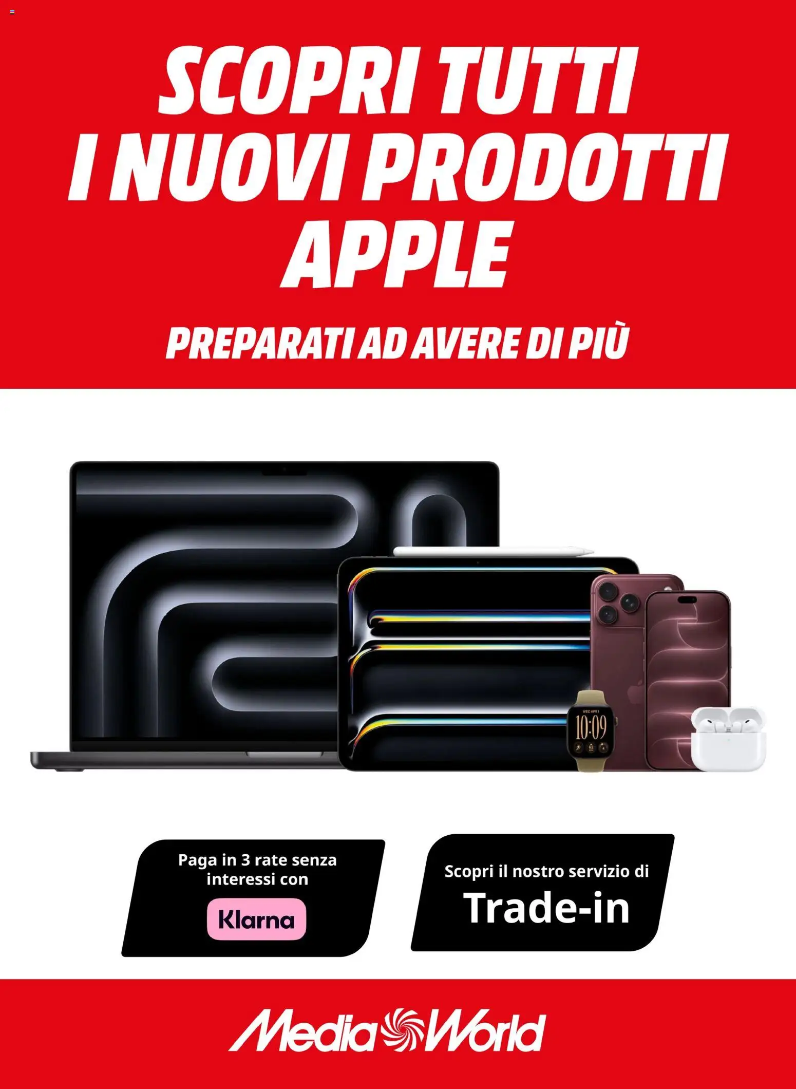 Volantino Media World del 18/09/2026 | Pagina: 1