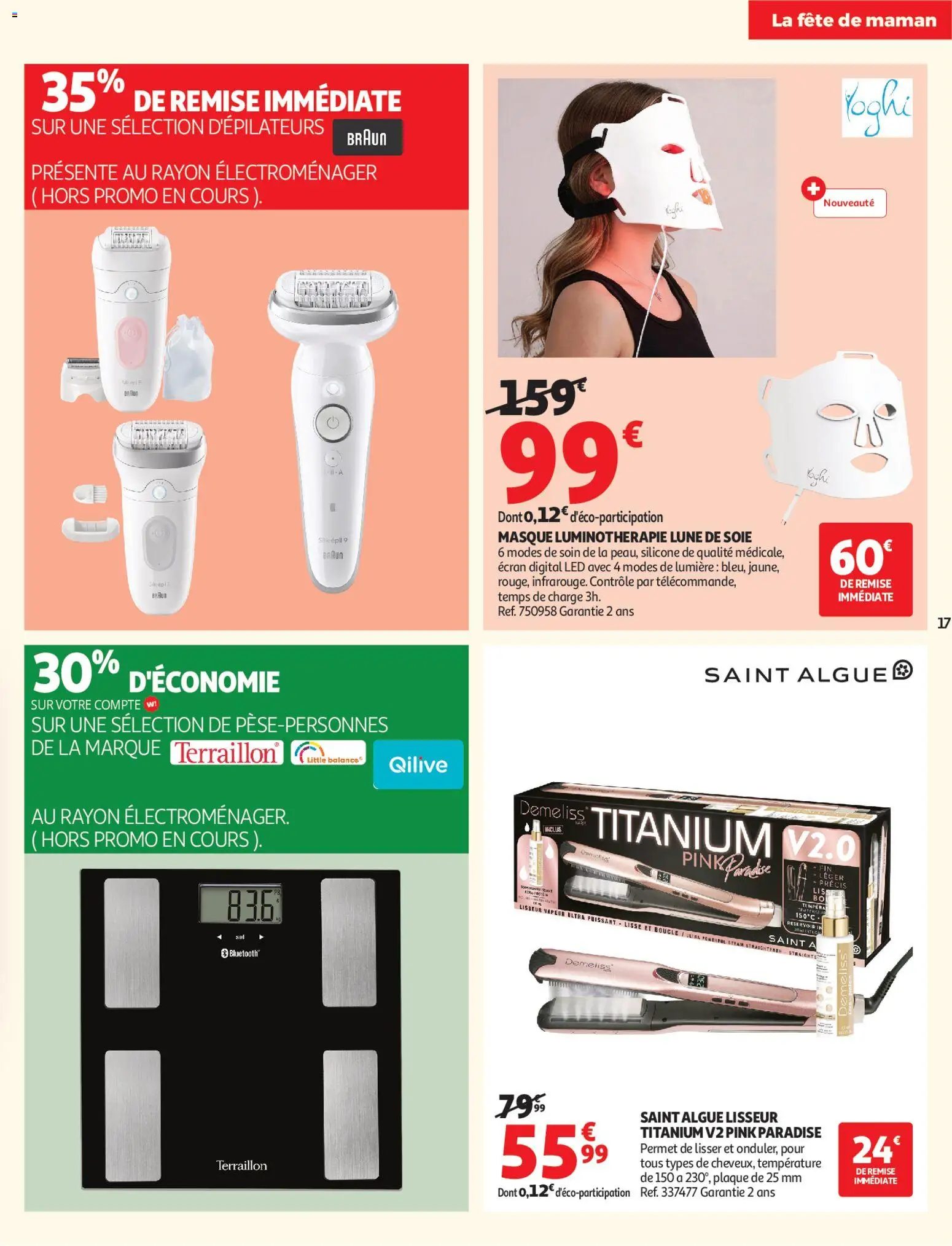 {H1} | Page: 17 | Produits: Lisseur, Masque