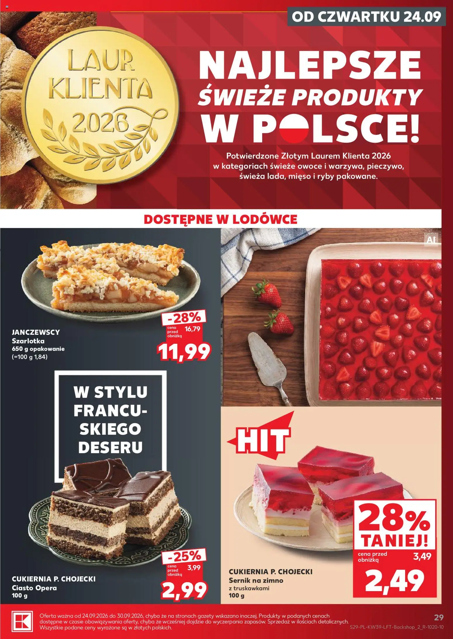 Kaufland gazetka od 24.09.2026 | Strona: 29