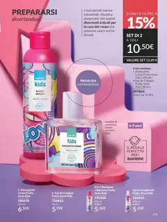 Anteprima del volantino Avon catalogo - campagna 5/2026 valido a partire dal 01.05.2026 | Pagina: 175 | Prodotti: Shampoo, Sorbetto, Zucchero, Fragranza