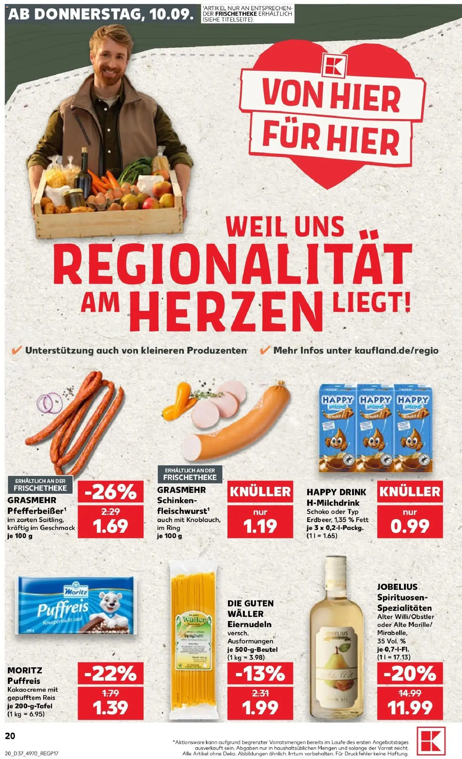 Prospekt Kaufland ab 07.09.2026 » Angebote Online zum Blättern | Seite: 29 | Produkte: Spezialitäten, Schinken, Reis