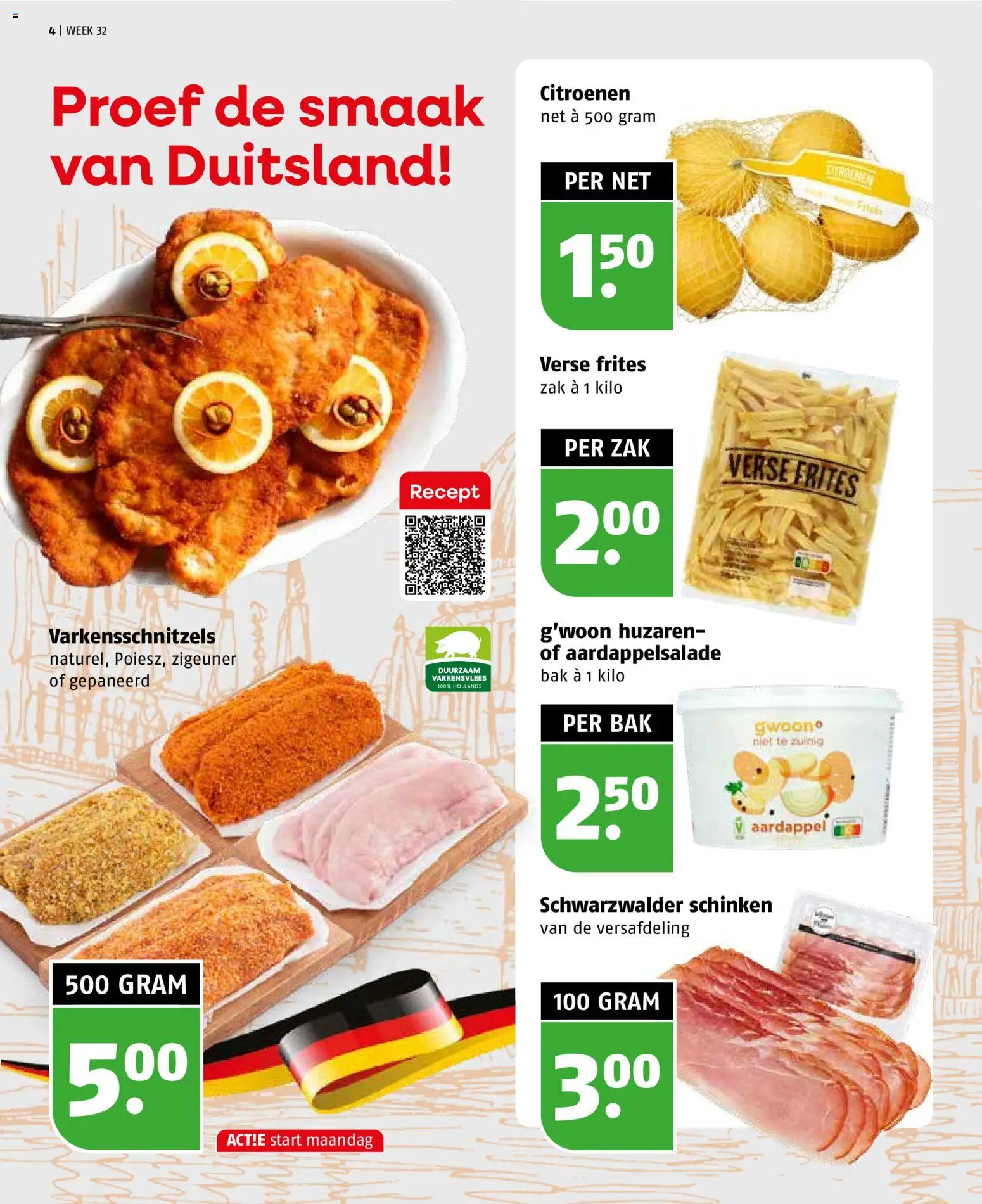 {H1} | Pagina: 4 | Producten: Aardappel, Varkensvlees, Zak