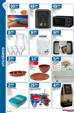 Pré-visualização Intermarché folheto válido de 04.06.2026 | Página: 46 | Produtos: Balde, Tv led, Mesa, Microondas