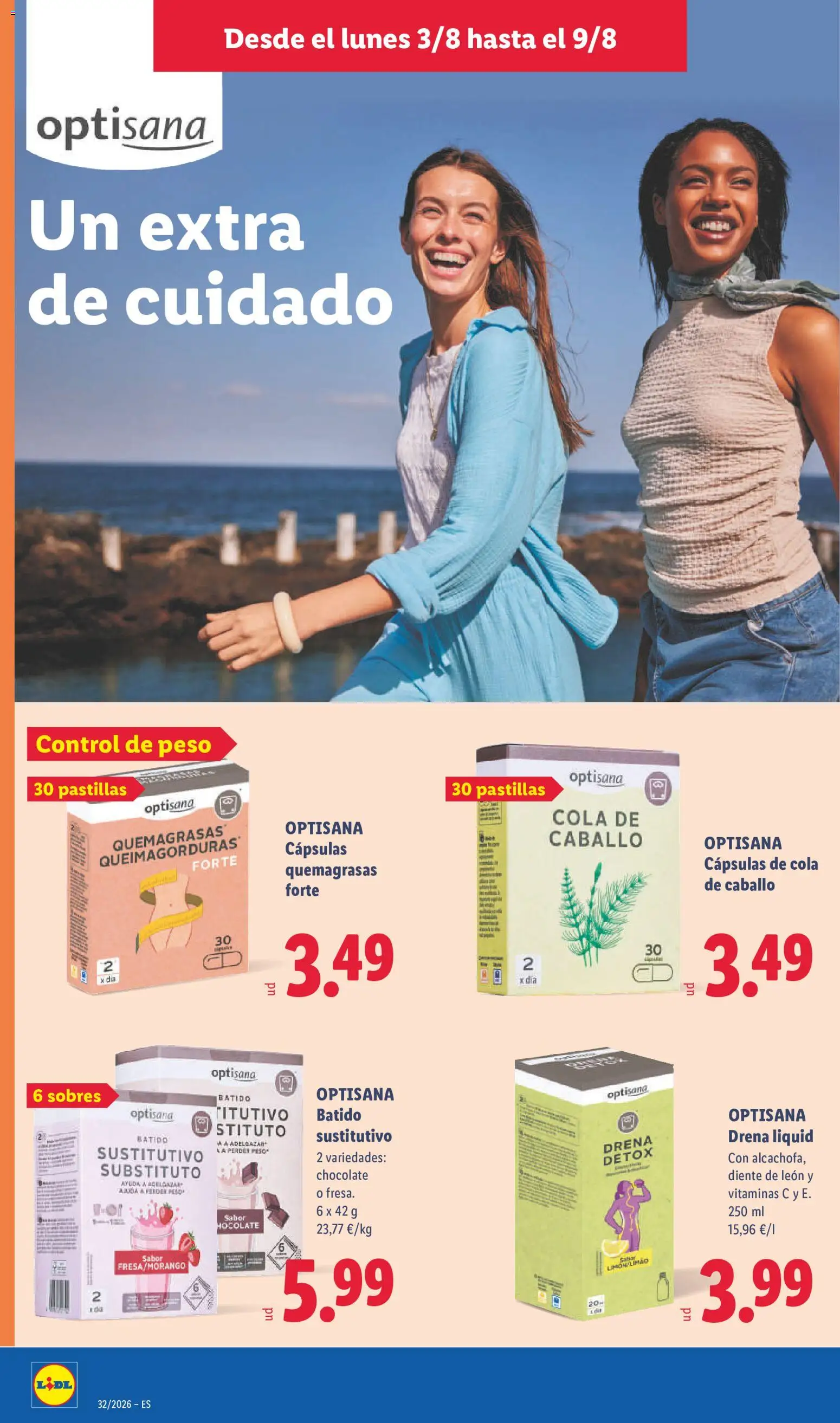 Lidl folleto de bazar │ válido desde el 03/08/2026 | Página: 16 | Productos: Chocolate, Peso
