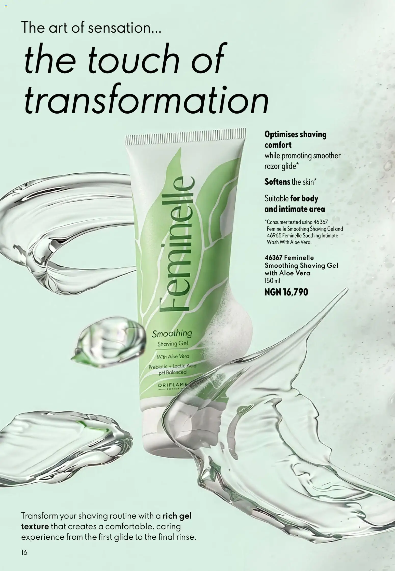 Oriflame - eCatalogue 10 valid from 01/10/2026 | Page: 16 | Products: Aloe vera