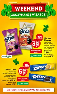 Pogląd oferty "Żabka gazetka - Weekendowe promocje" - ważna od 09.10.2026
