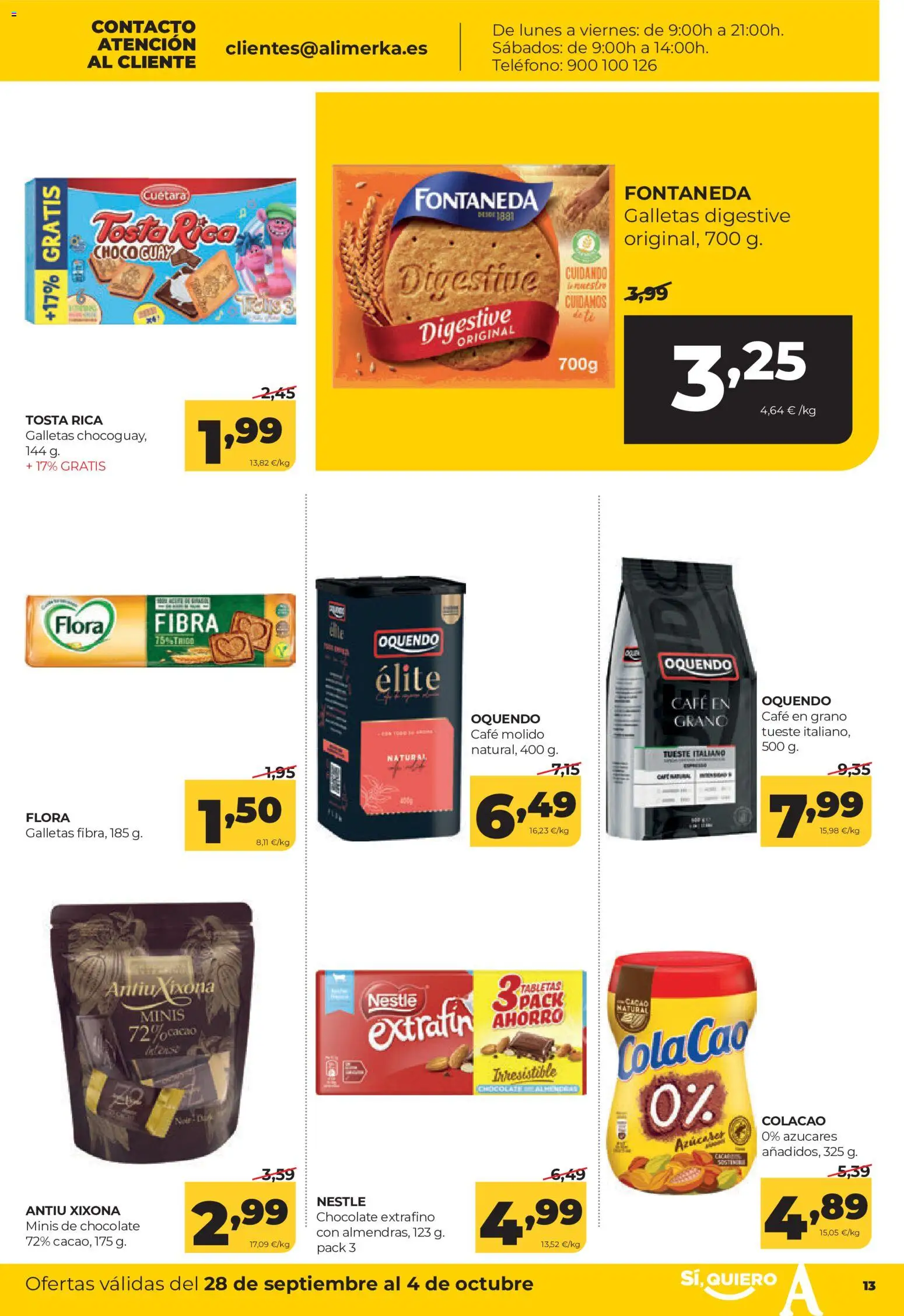 Alimerka folleto │ válido desde el 28/09/2026 | Página: 13