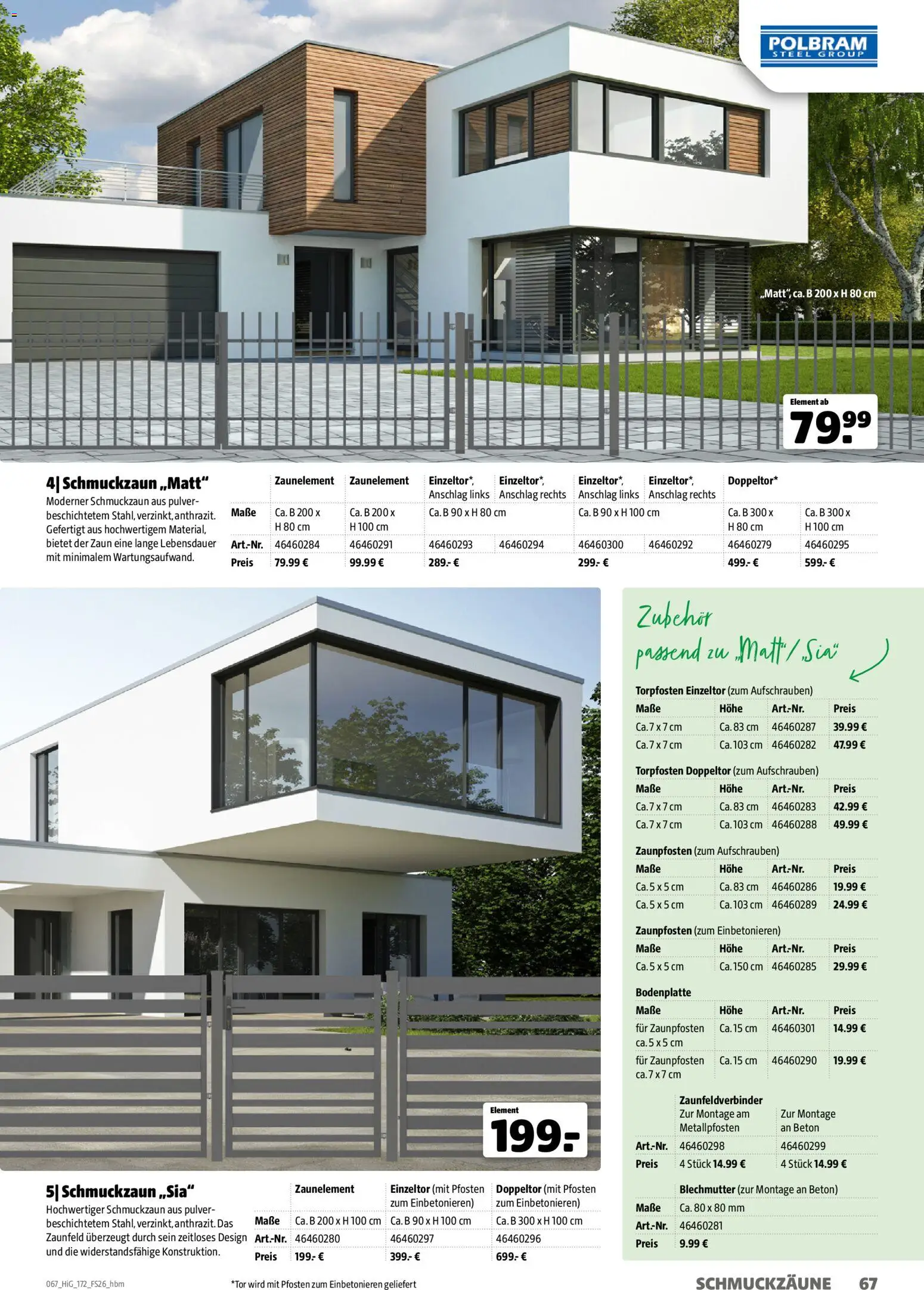 Hagebau Gartengestaltungsortiment – gültig ab 02.03.2026 | Seite: 67