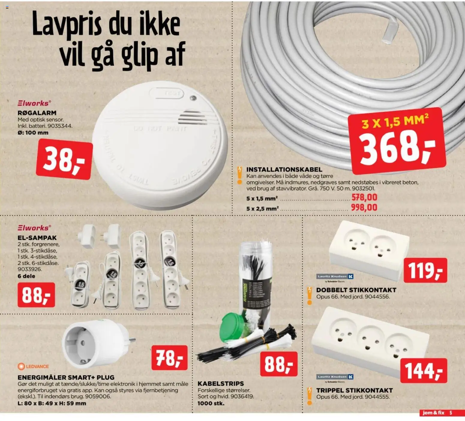 Jem & fix tilbudsavis – gyldig fra 25/10/2026 | Side: 5