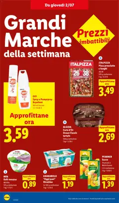 Anteprima del volantino ALGIDA Carte d'Or Ocean Classic tartufo, ALGIDA Carte d'Or Ocean Classic tartufo 500 g confezione valido a partire dal 02/07/2026 | Pagina: 20