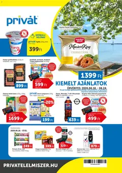 PRIVÁT akciós újság - amely érvényes a következő dátumtól: 18.06.2026