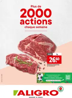 Aligro aktionen 2000 Chavannes, Matran, Genève, Sion ab 08.06.2026 gültig